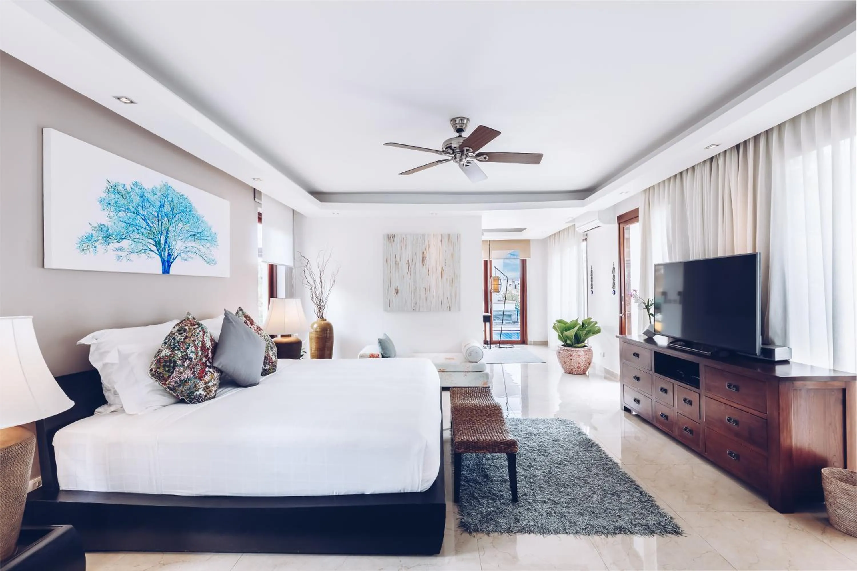 Bedroom, Bed in Lotus Samui (SHA Plus)