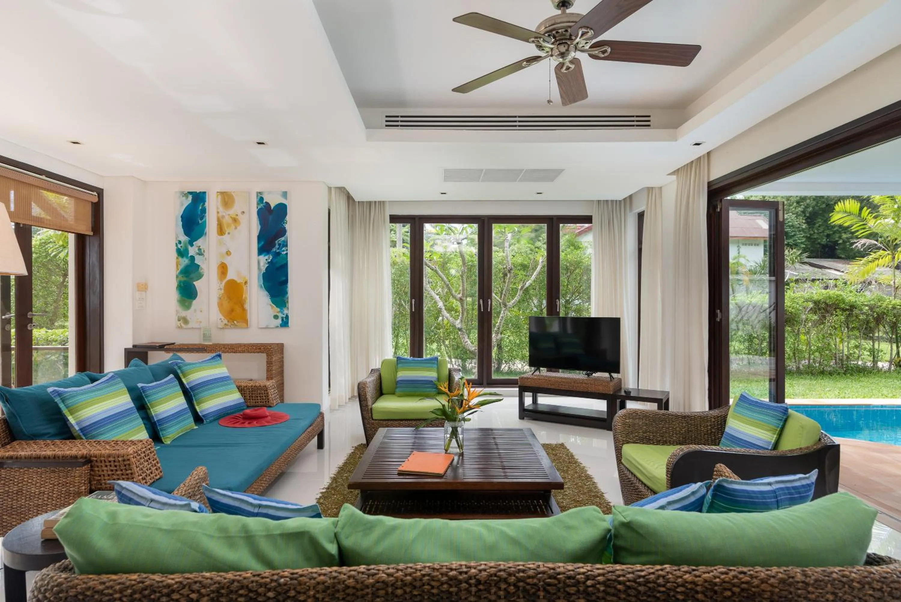 Seating Area in Lotus Samui (SHA Plus)