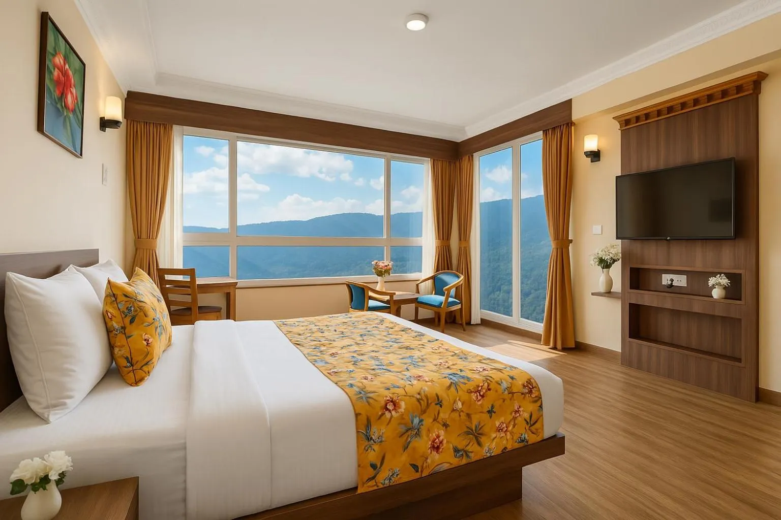 Bed in Summit Namnang Courtyard & Spa Near Mg Marg