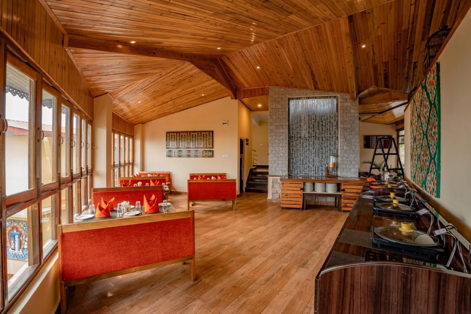 Restaurant/places to eat in Summit Namnang Courtyard & Spa Near Mg Marg