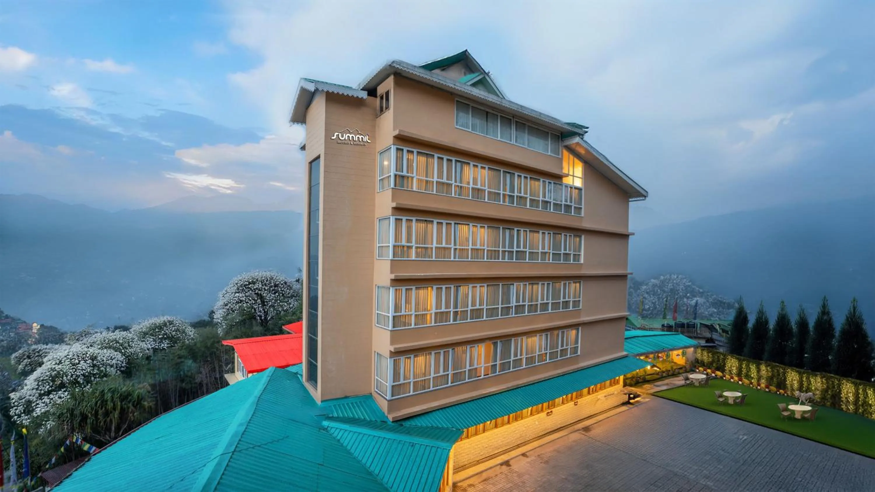 Property building in Summit Namnang Courtyard & Spa Near Mg Marg