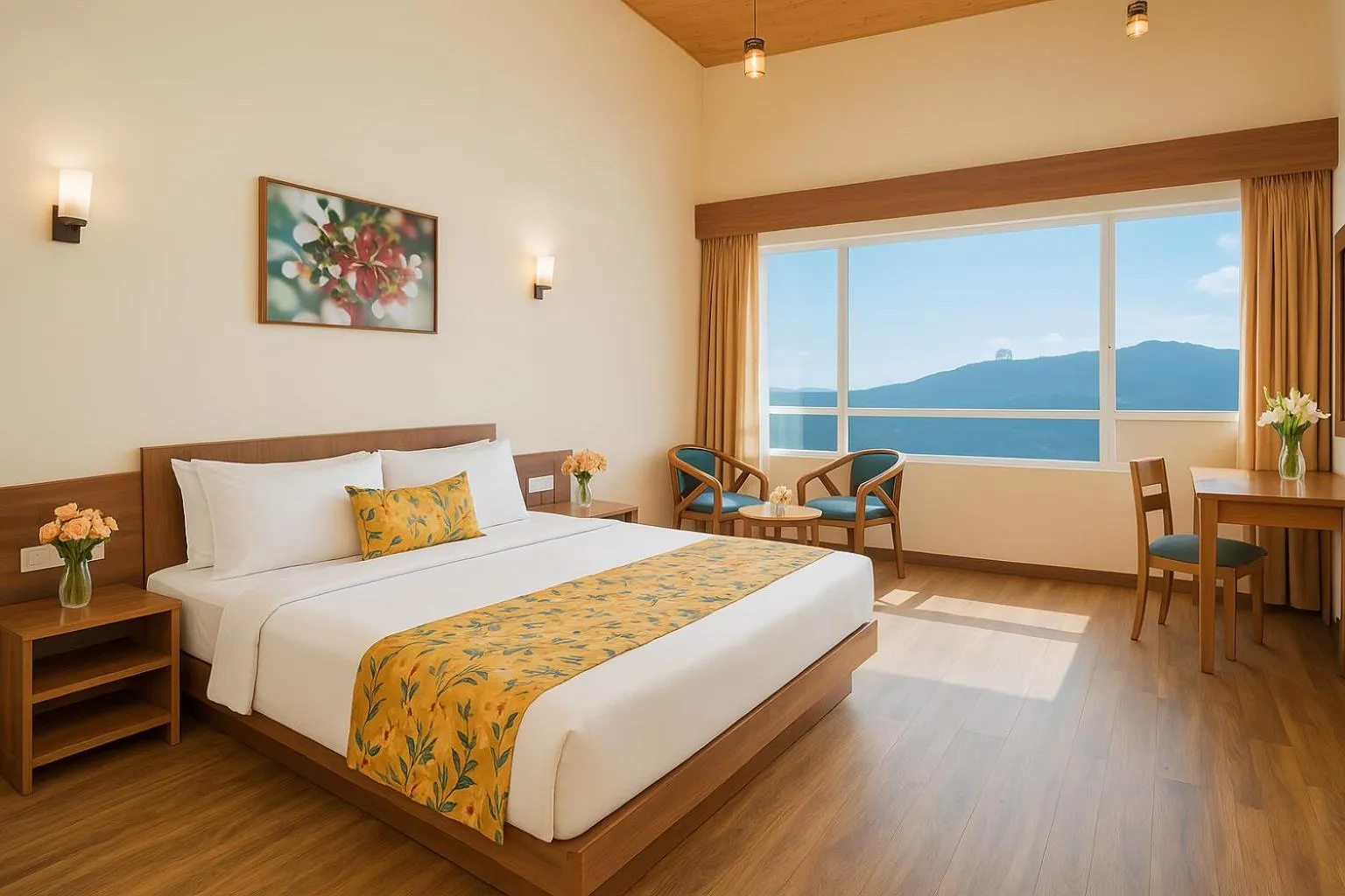 Bed in Summit Namnang Courtyard & Spa Near Mg Marg