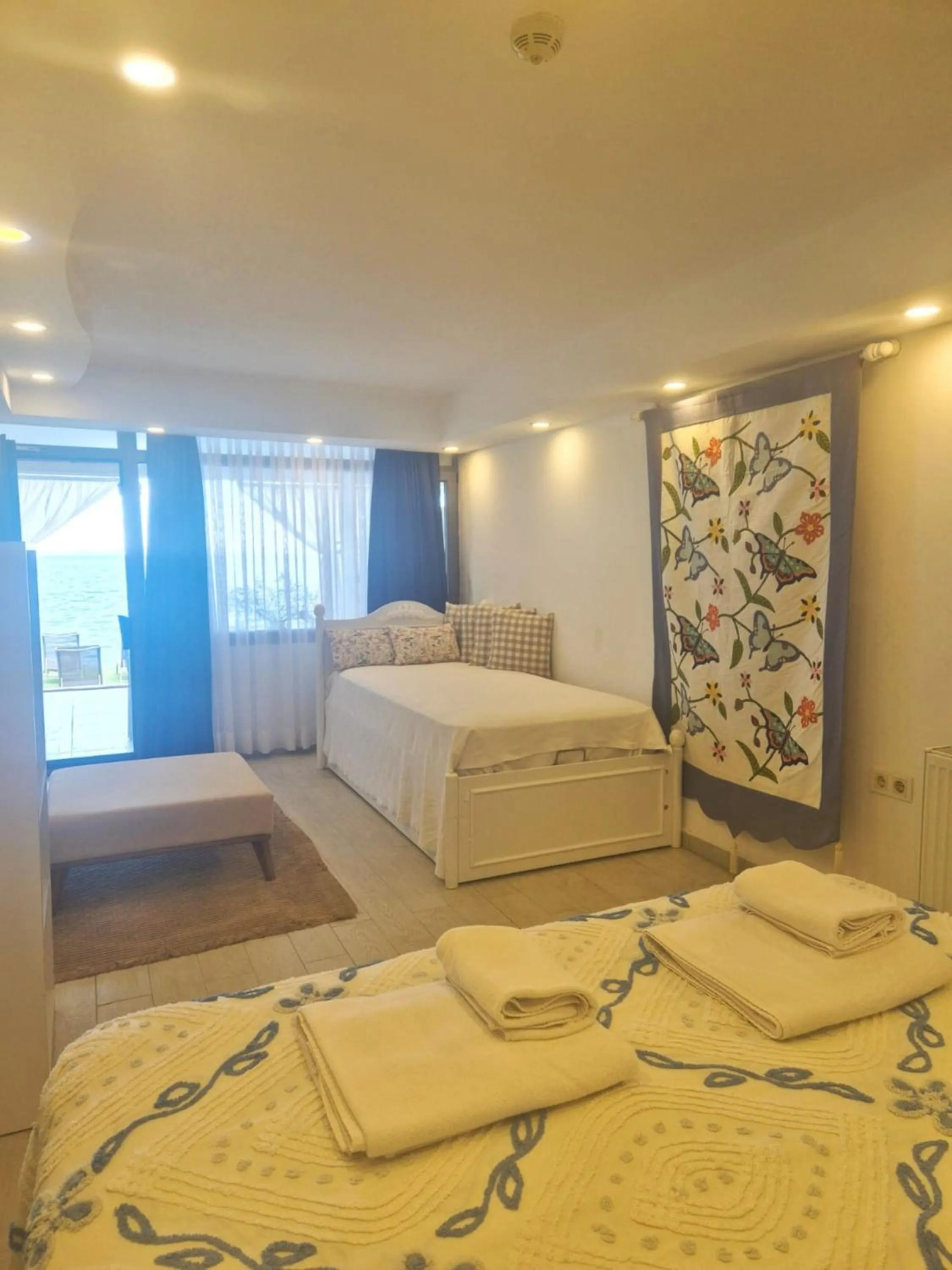 Bed in Bambu Urla Otel