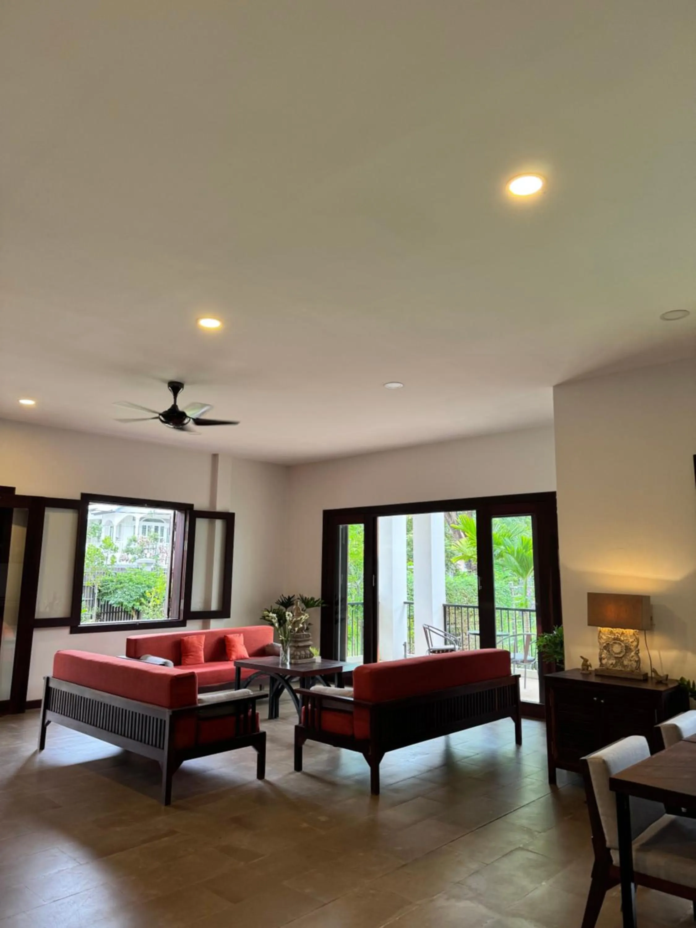 Living room in Mealy Villa