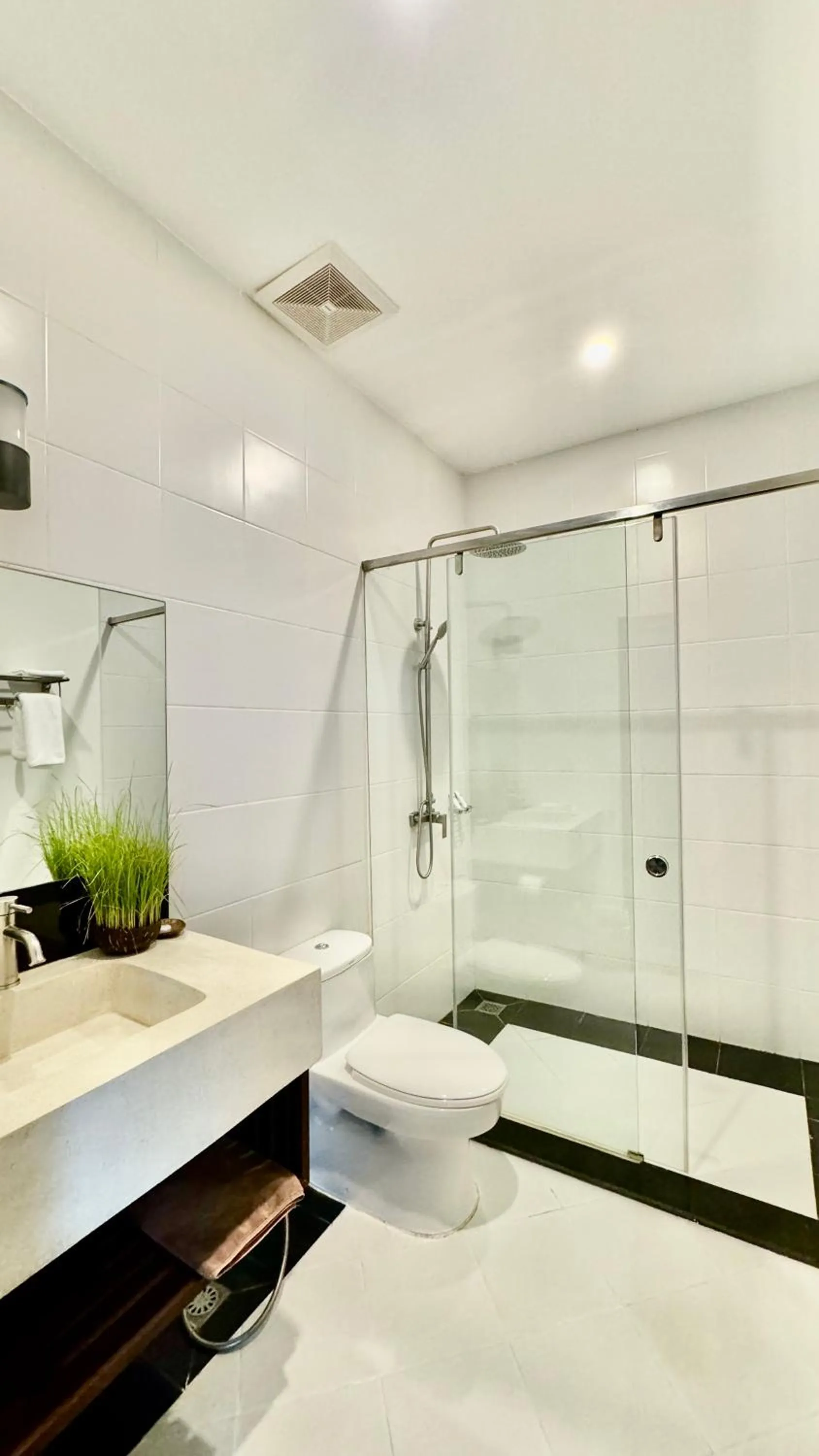 Shower in Mealy Villa