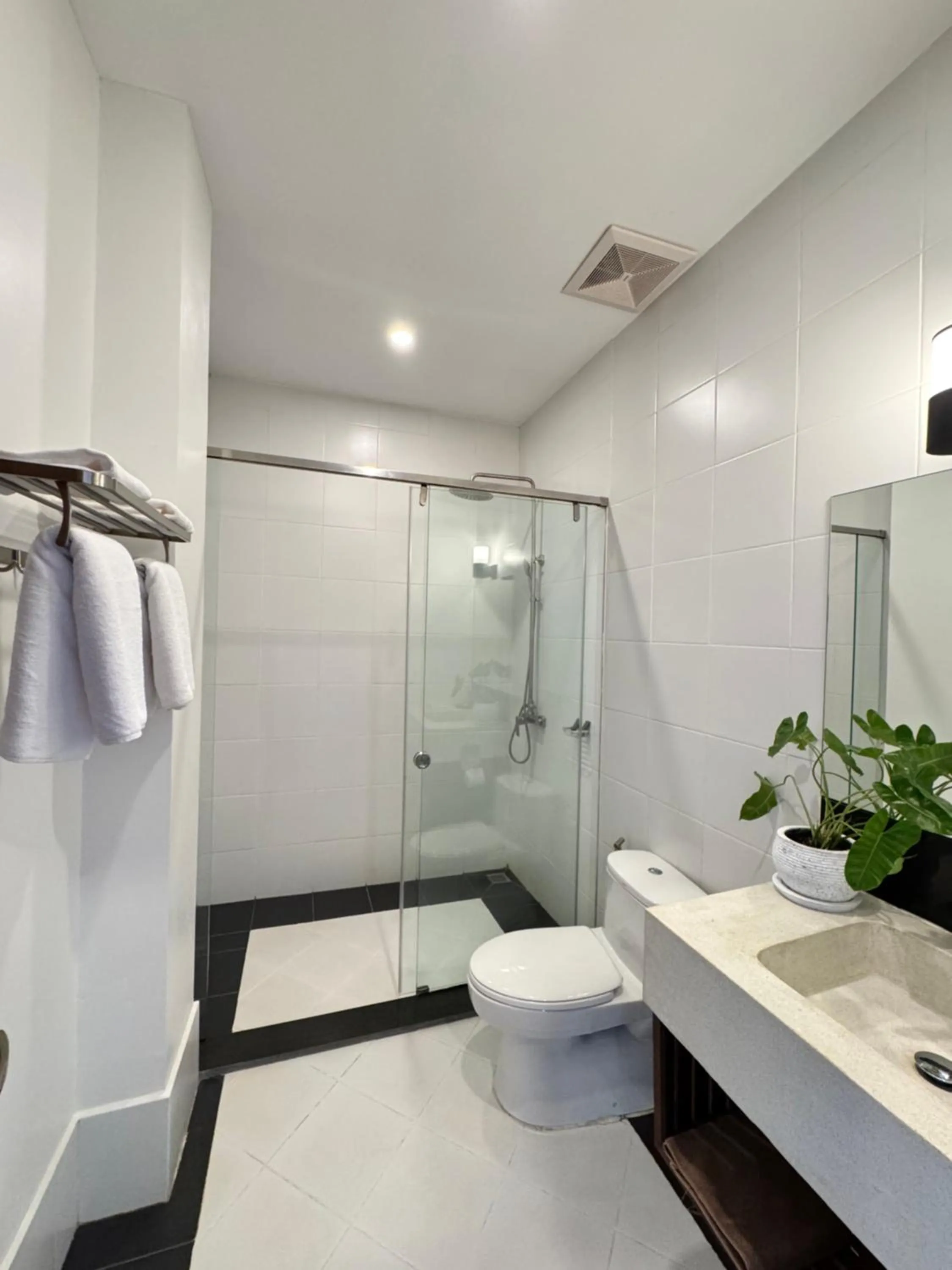 Shower in Mealy Villa