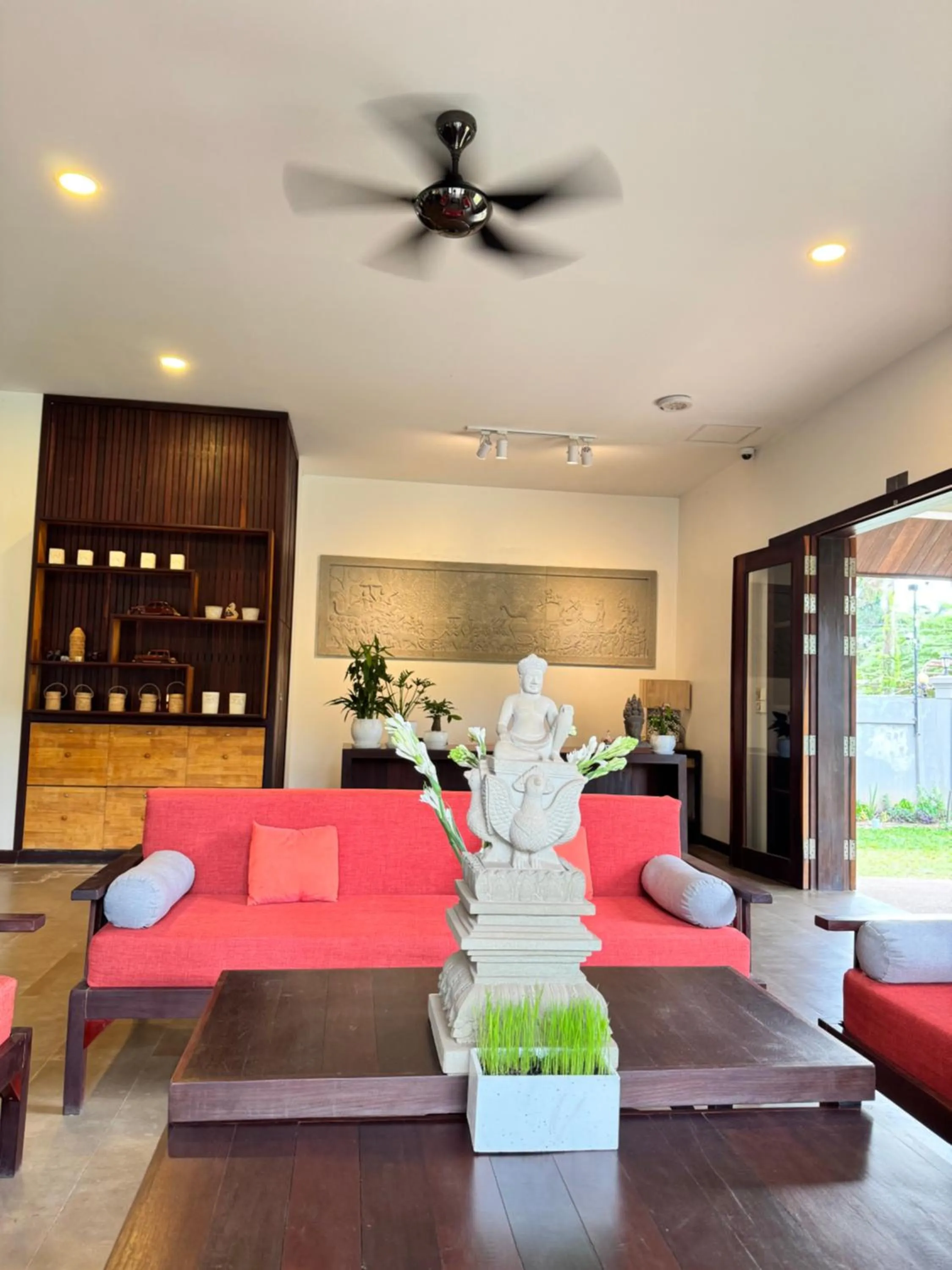 Living room in Mealy Villa