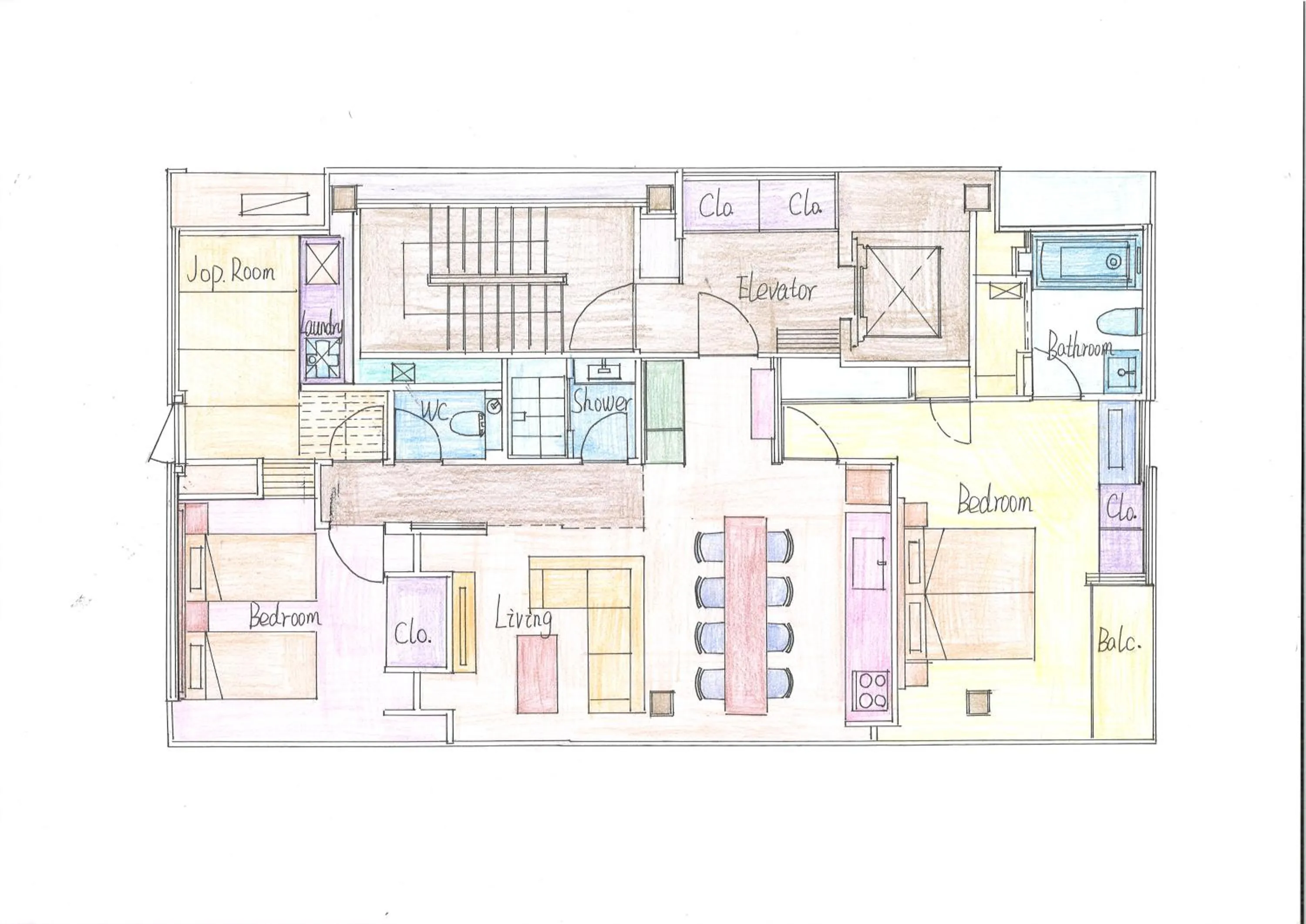 Floor plan in SuiShou