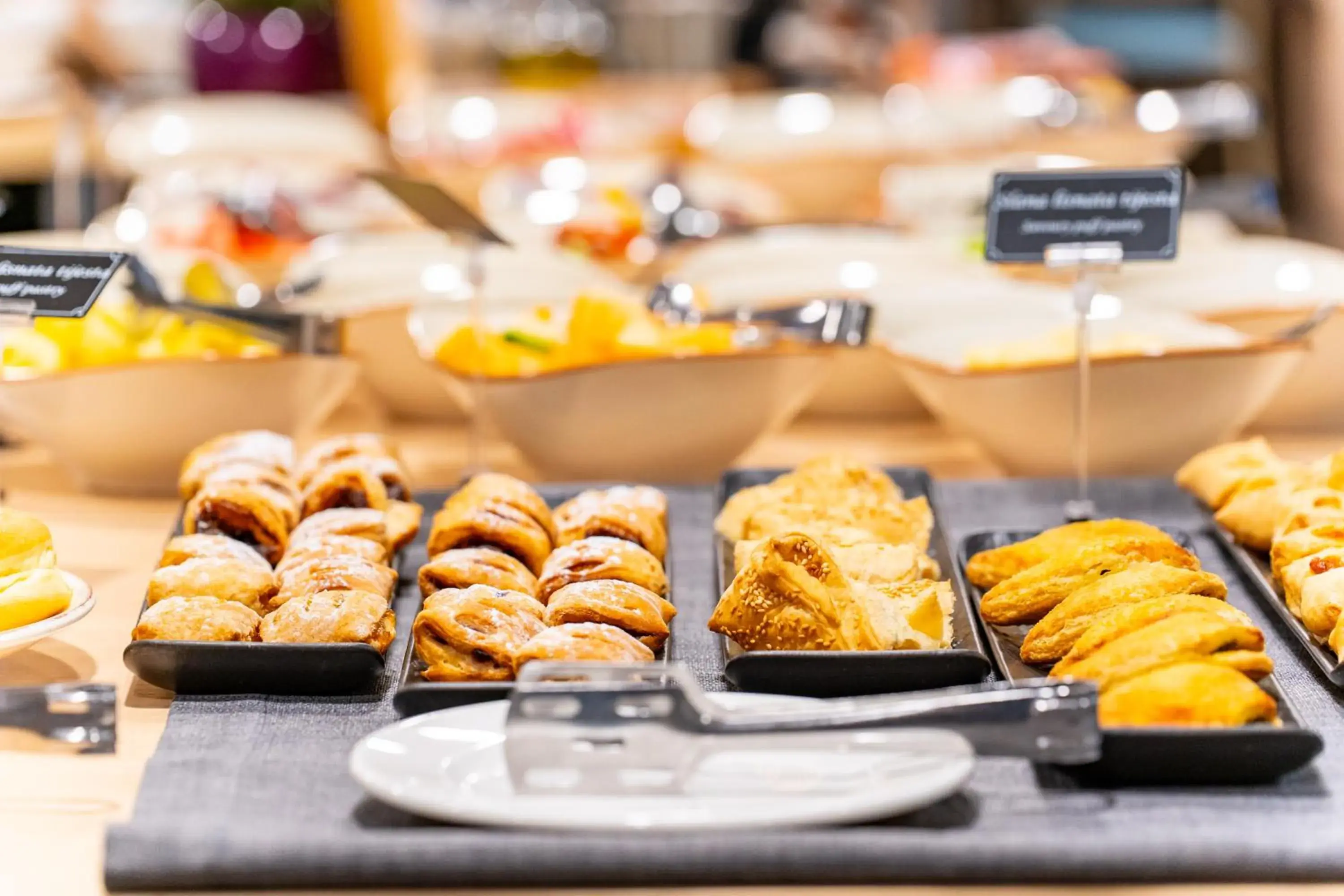 Buffet breakfast in Hotel Academia Buffet breakfast in Hotel Academia