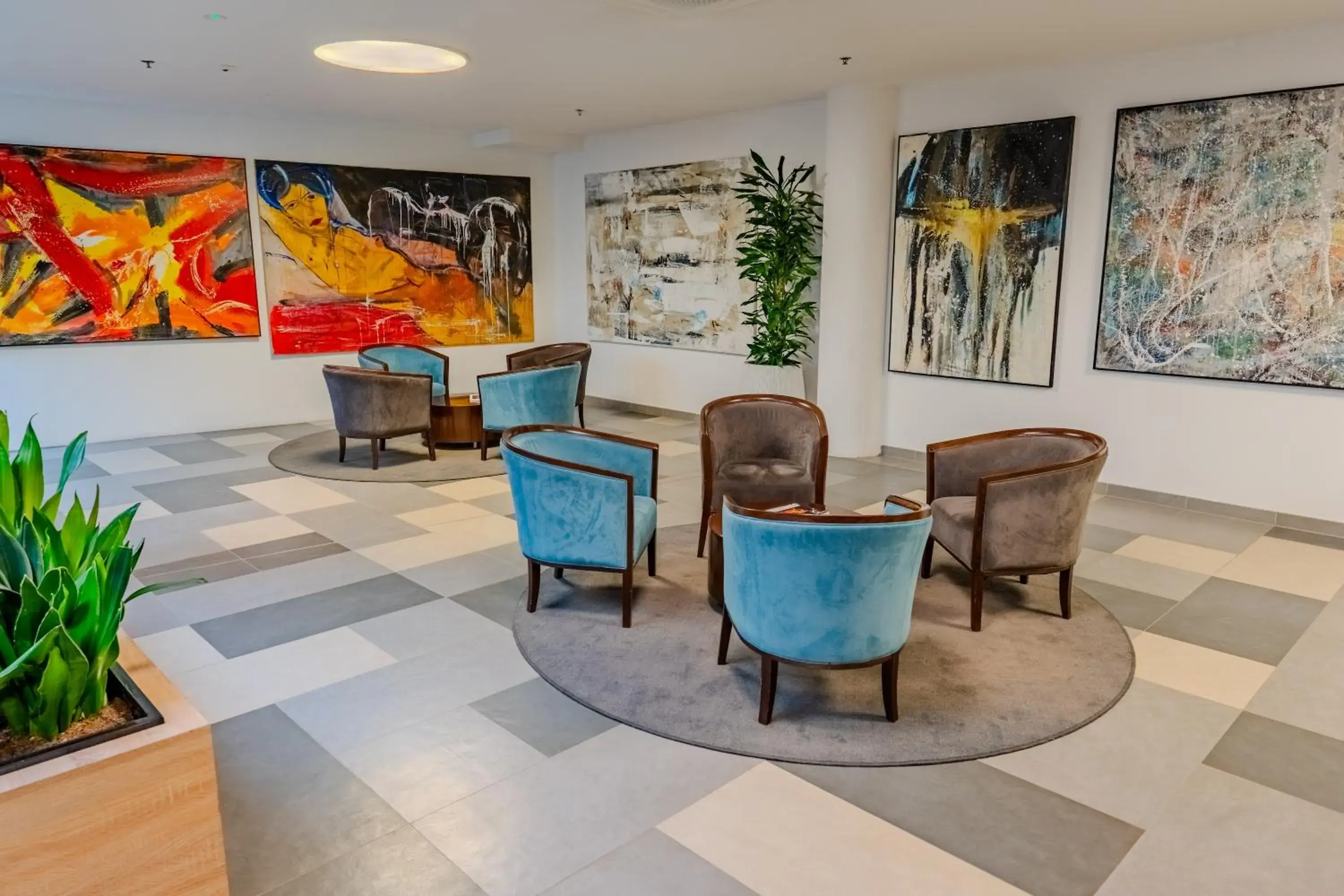 Lobby or reception in Hotel Academia Lobby or reception in Hotel Academia