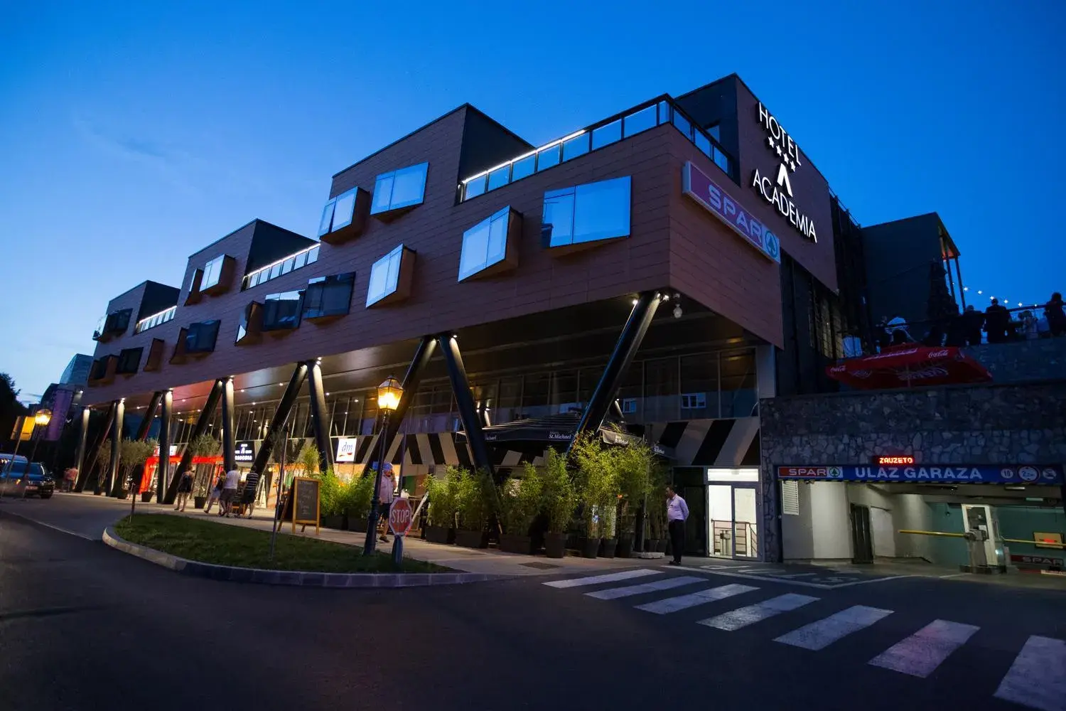 Property building in Hotel Academia Property building in Hotel Academia