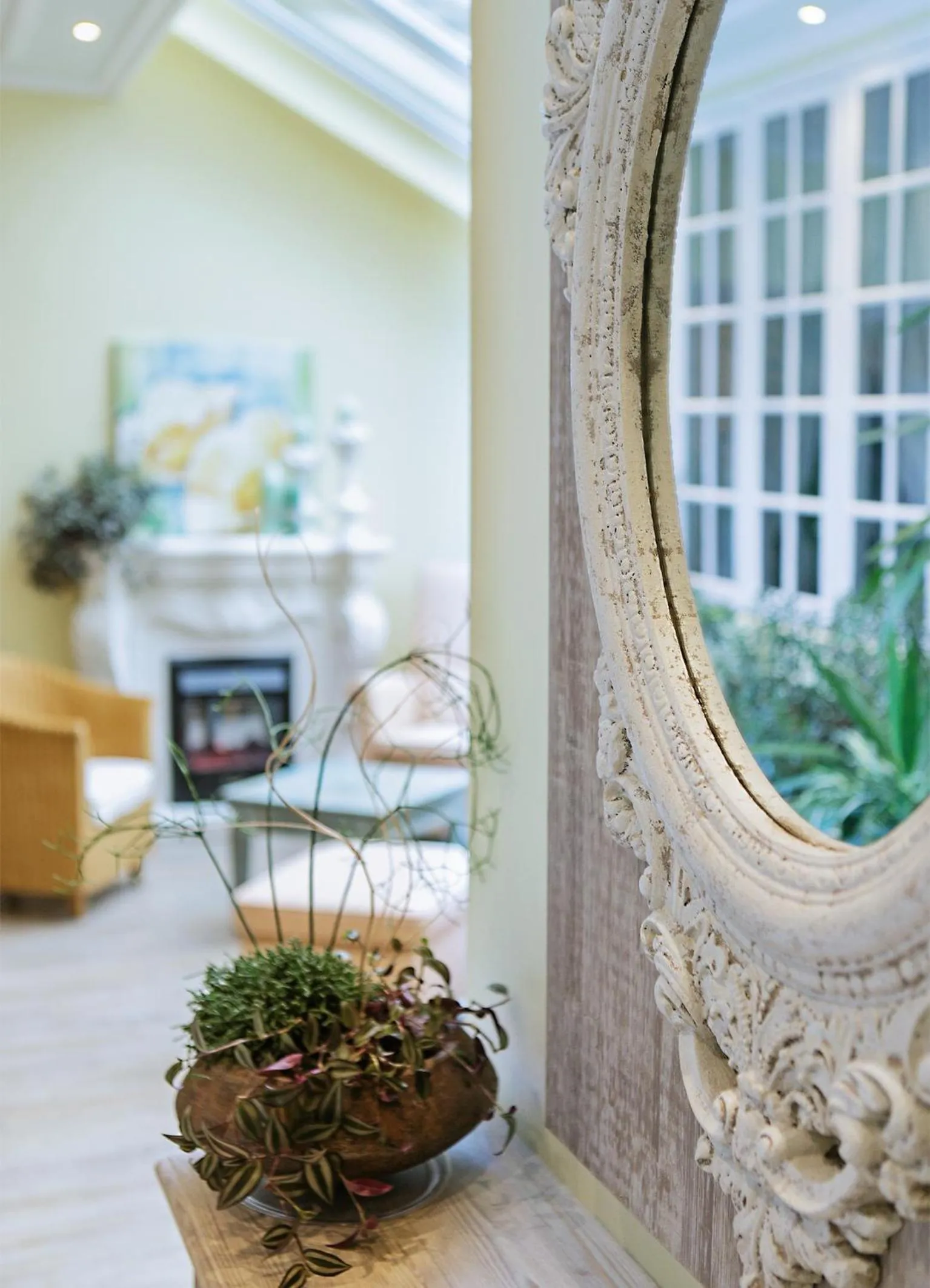 Decorative detail in Hotel Neuwarft Altbau