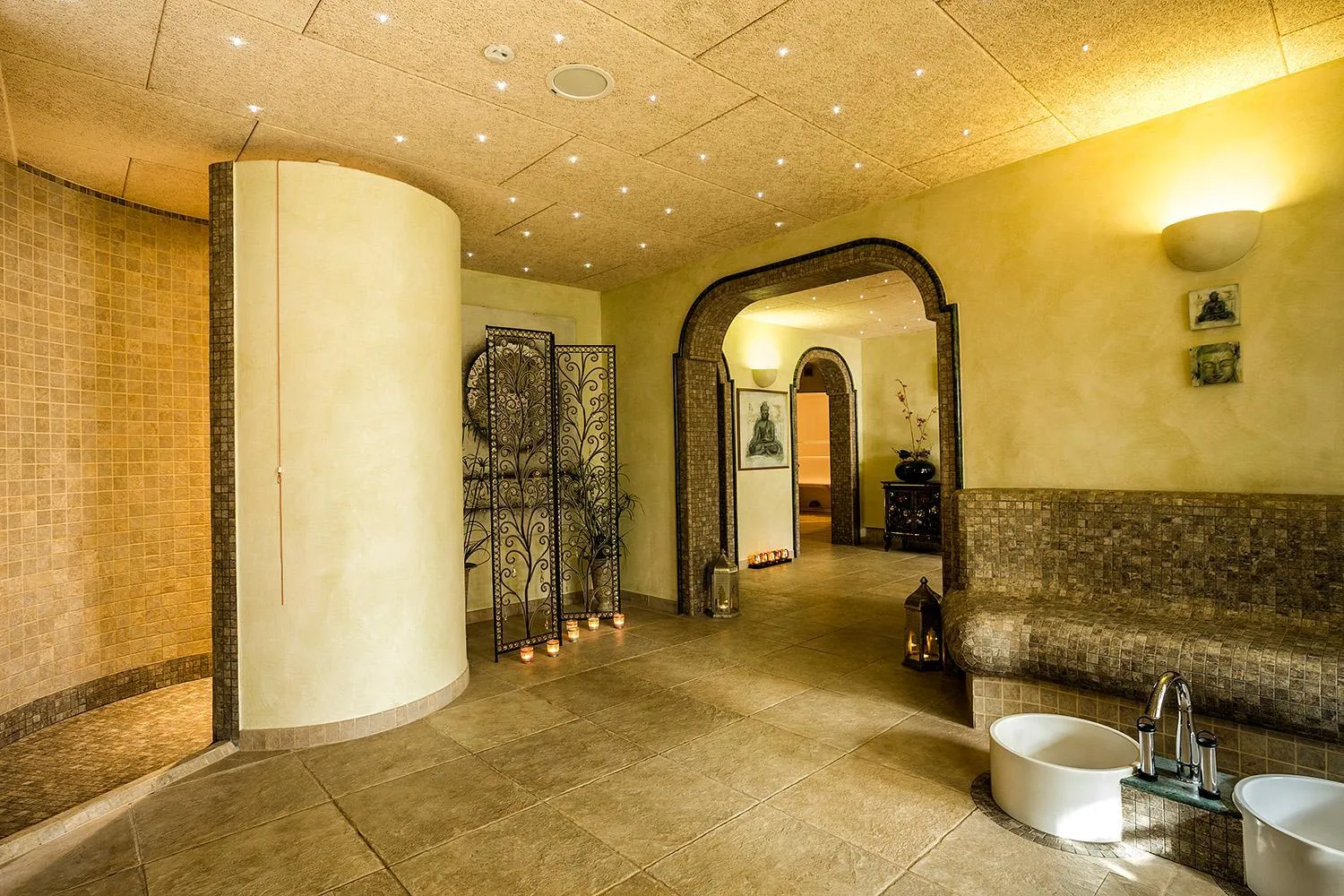 Spa and wellness centre/facilities in Hotel Neuwarft Altbau