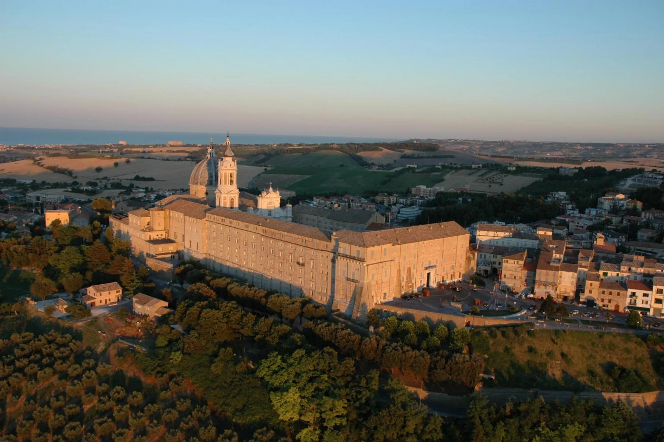Bird's eye view in Pensione Delfino Azzurro