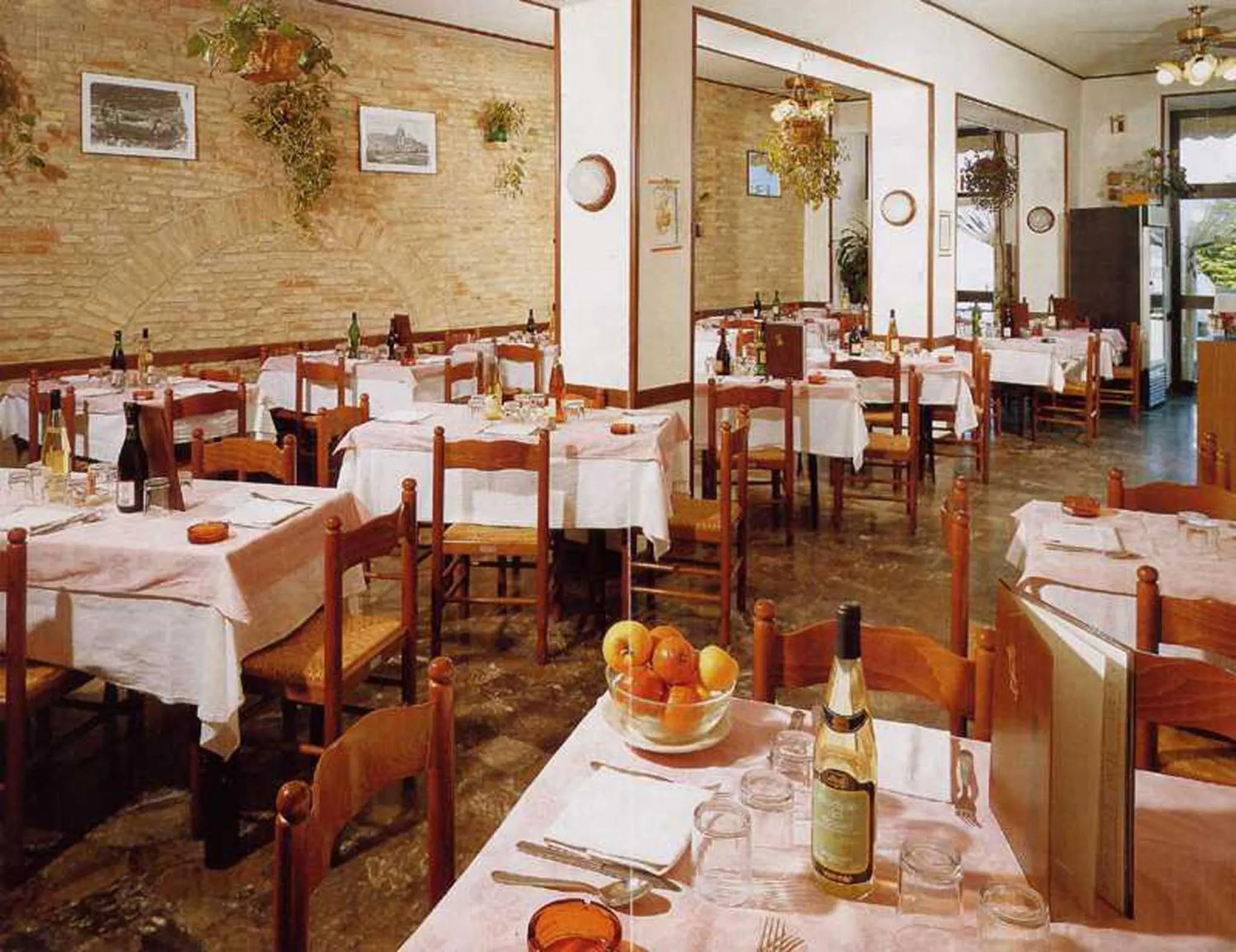 Restaurant/places to eat in Pensione Delfino Azzurro