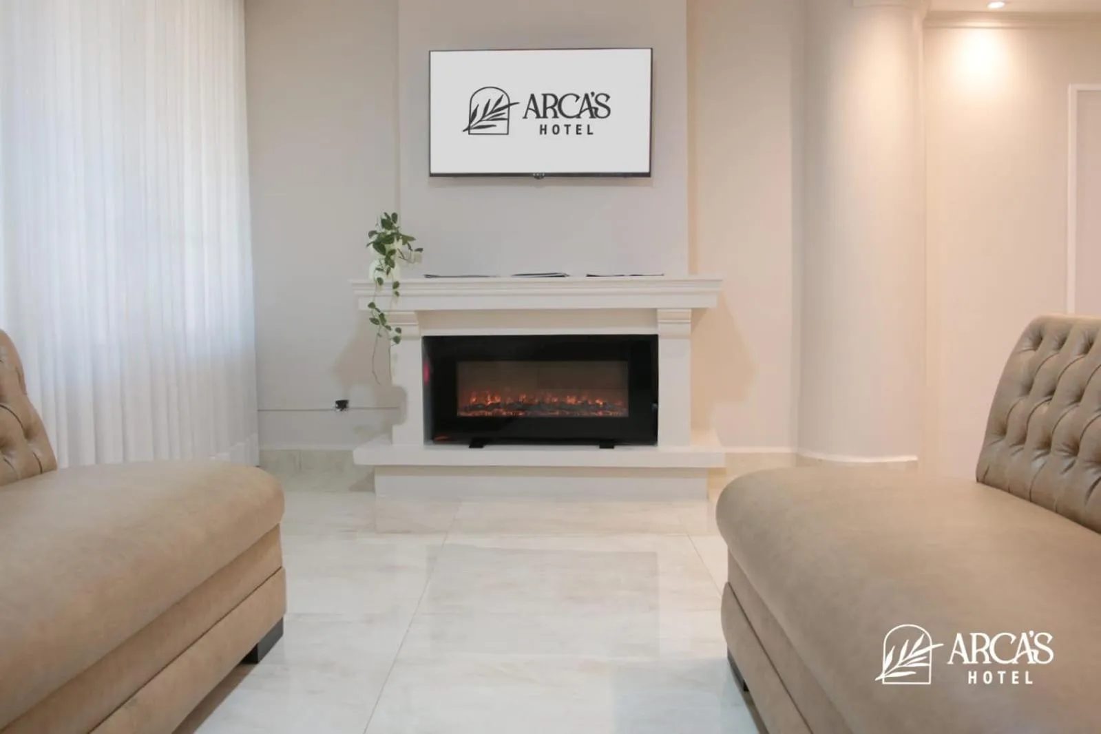 Living room in Arca's Hotel Umuarama