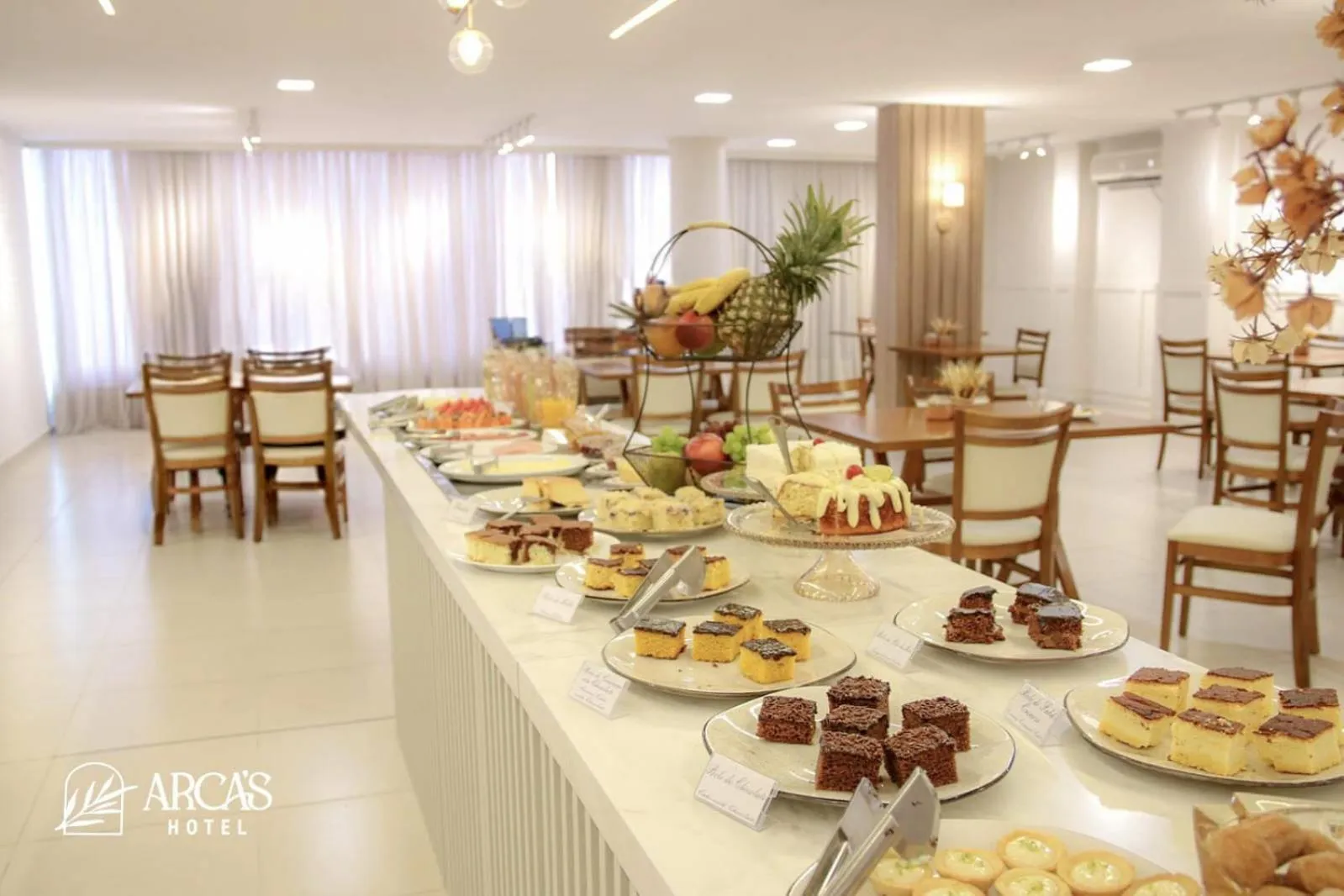 Breakfast in Arca's Hotel Umuarama