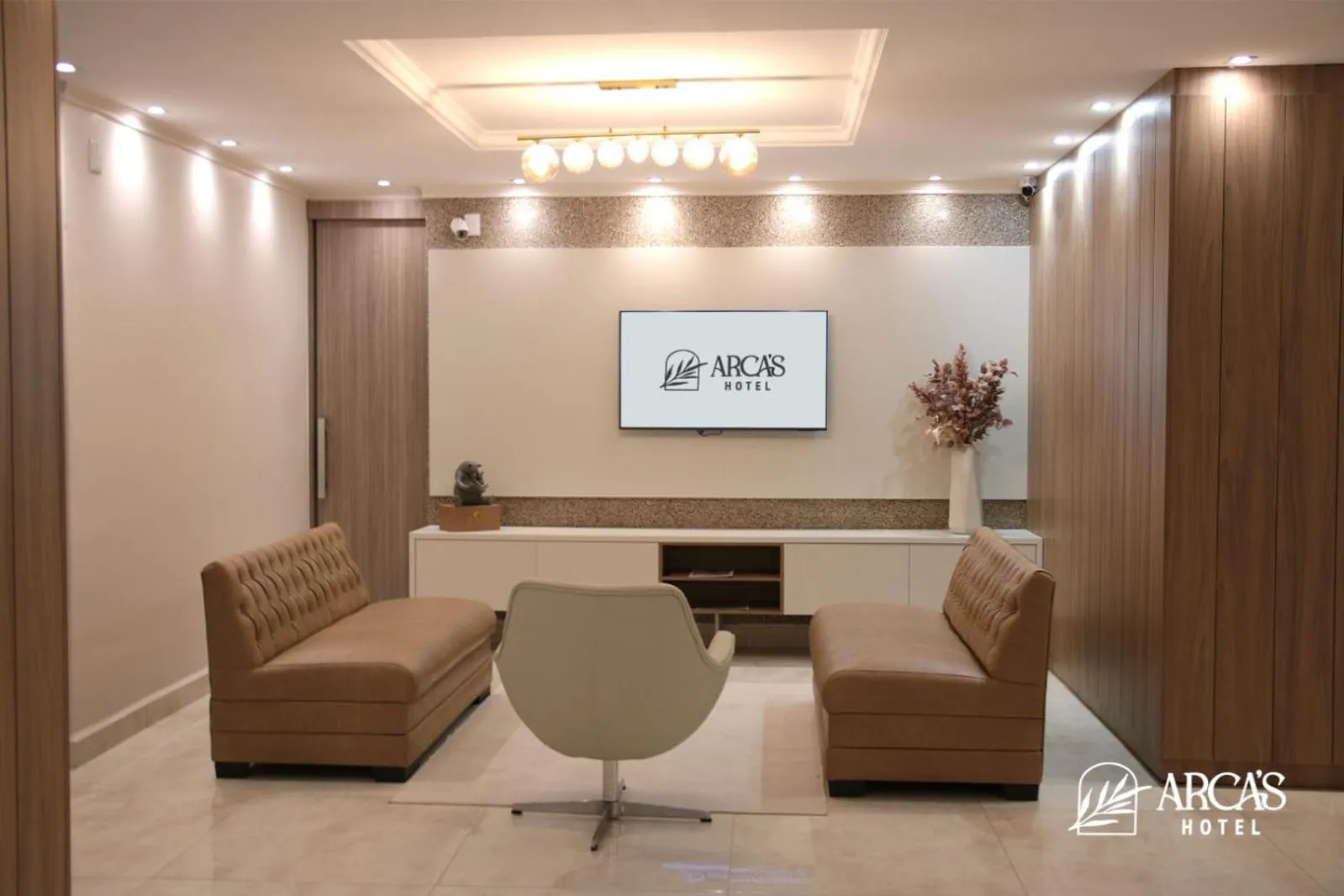 Living room in Arca's Hotel Umuarama