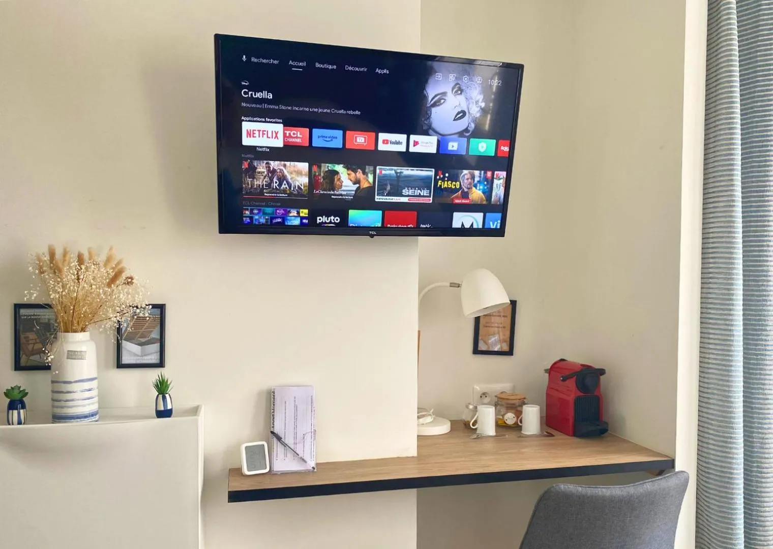 TV and multimedia in Le Moment Douillet