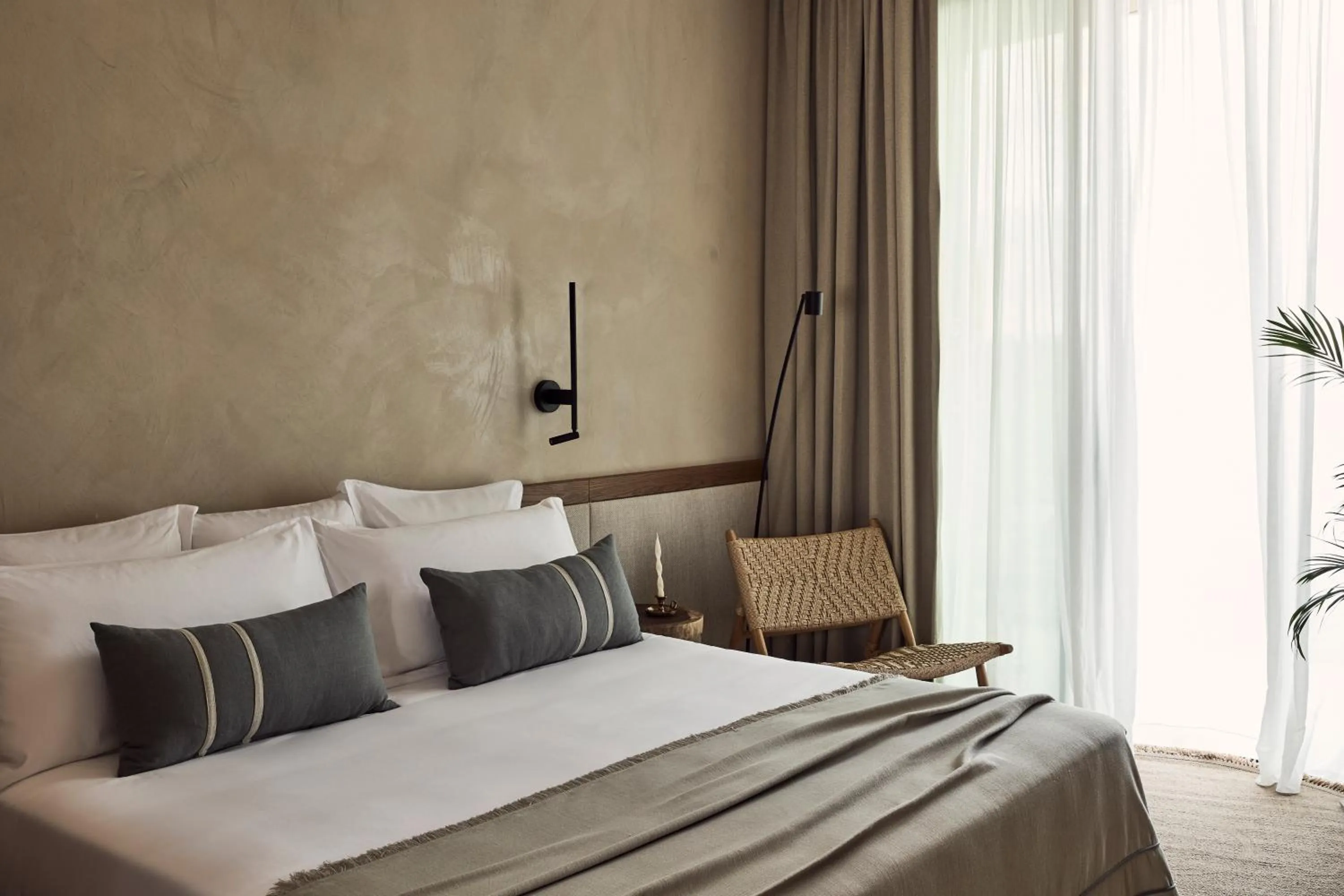 Bed in Zelia Halkidiki, part of Destination by Hyatt - Adults Only