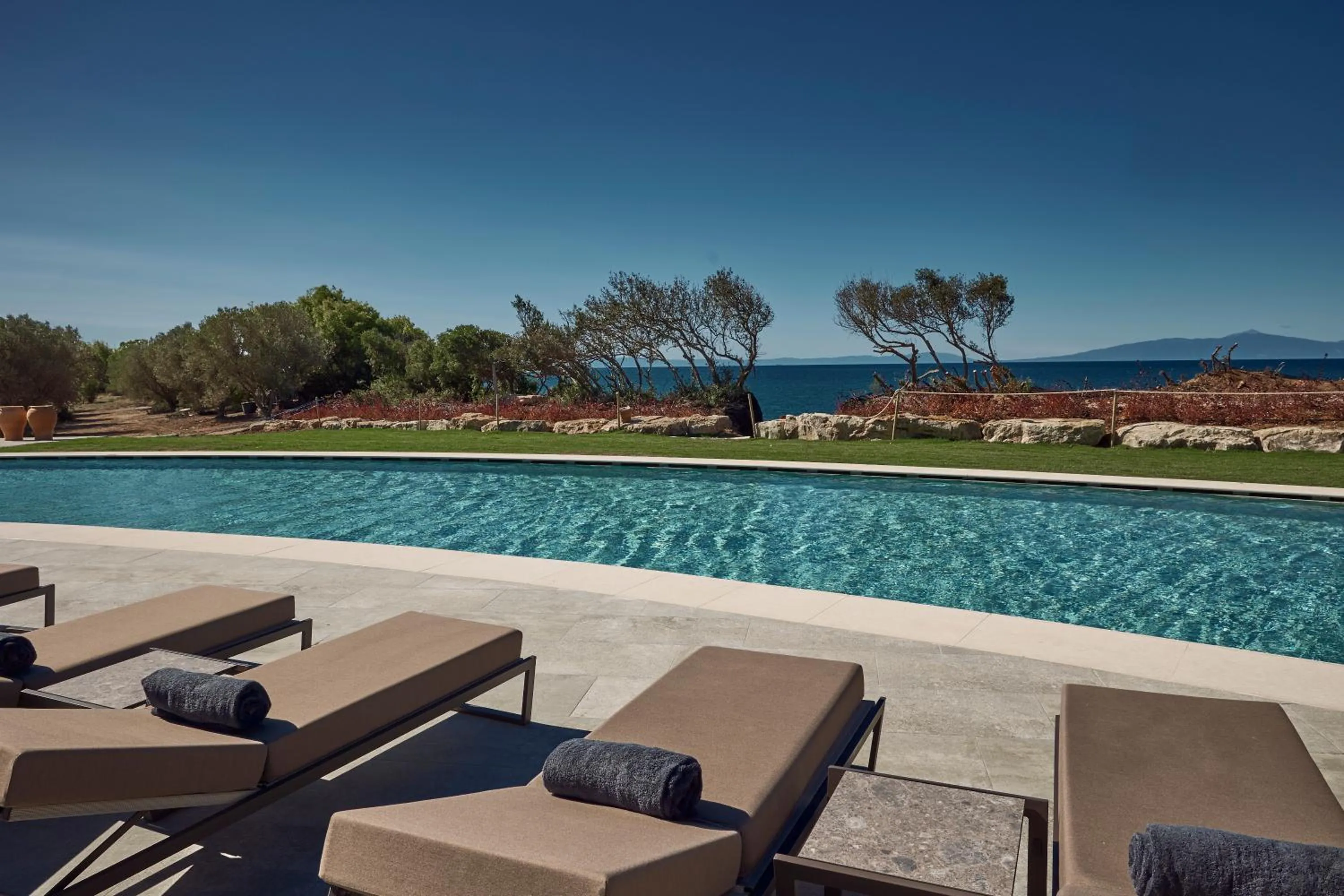 Pool view in Zelia Halkidiki, part of Destination by Hyatt - Adults Only