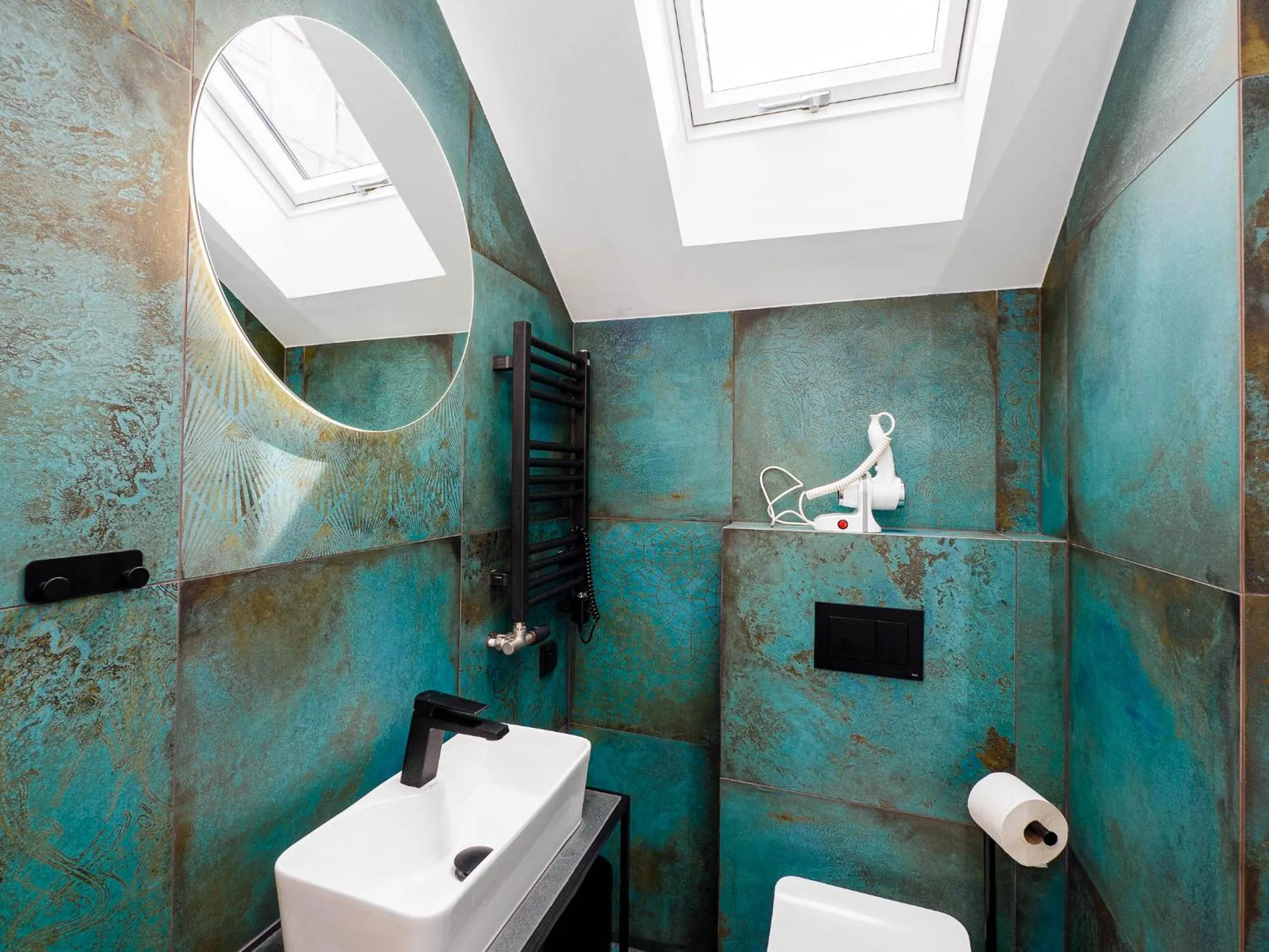 Bathroom in Willa Sienkiewiczówka