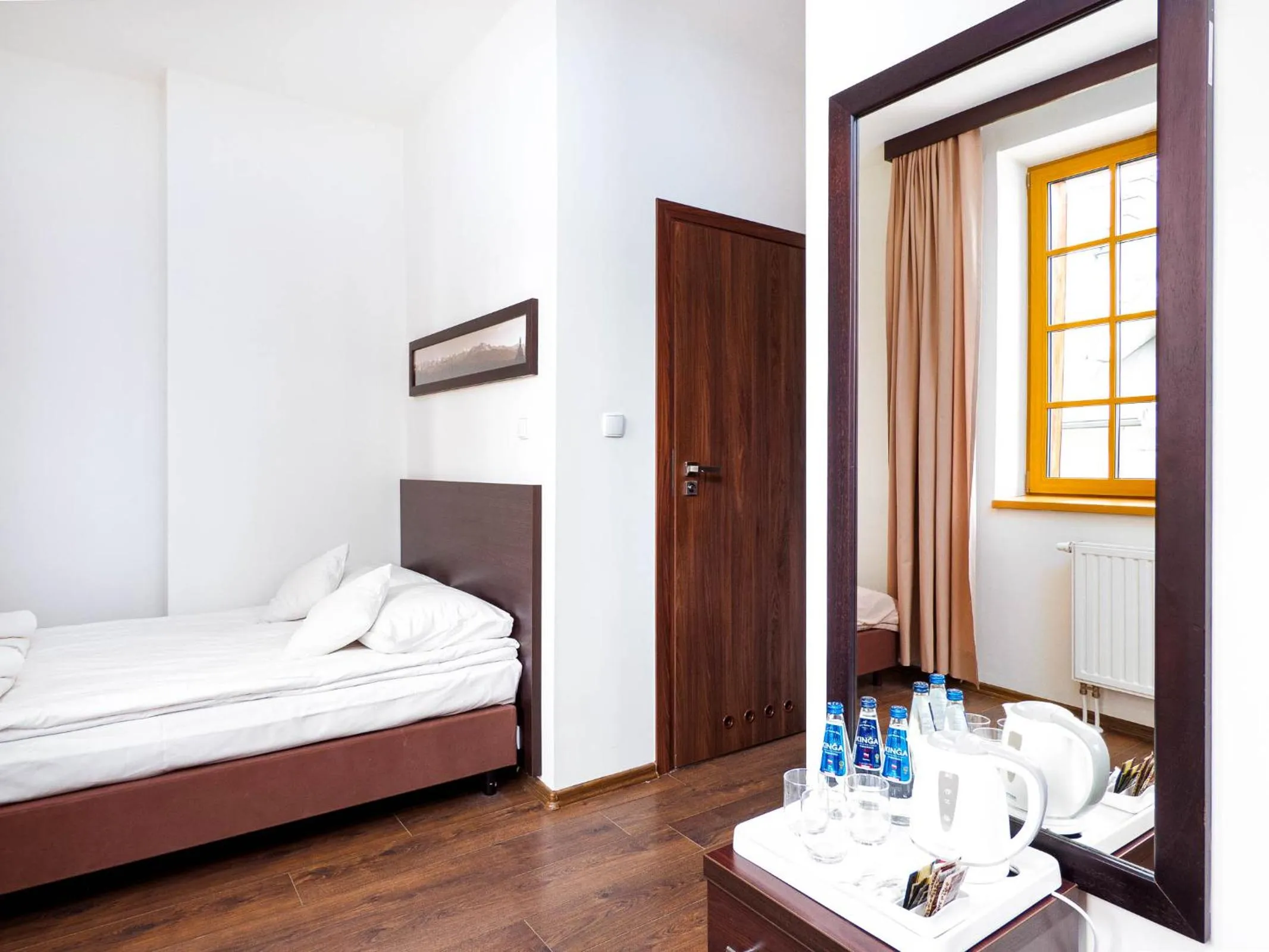 Bed in Willa Sienkiewiczówka