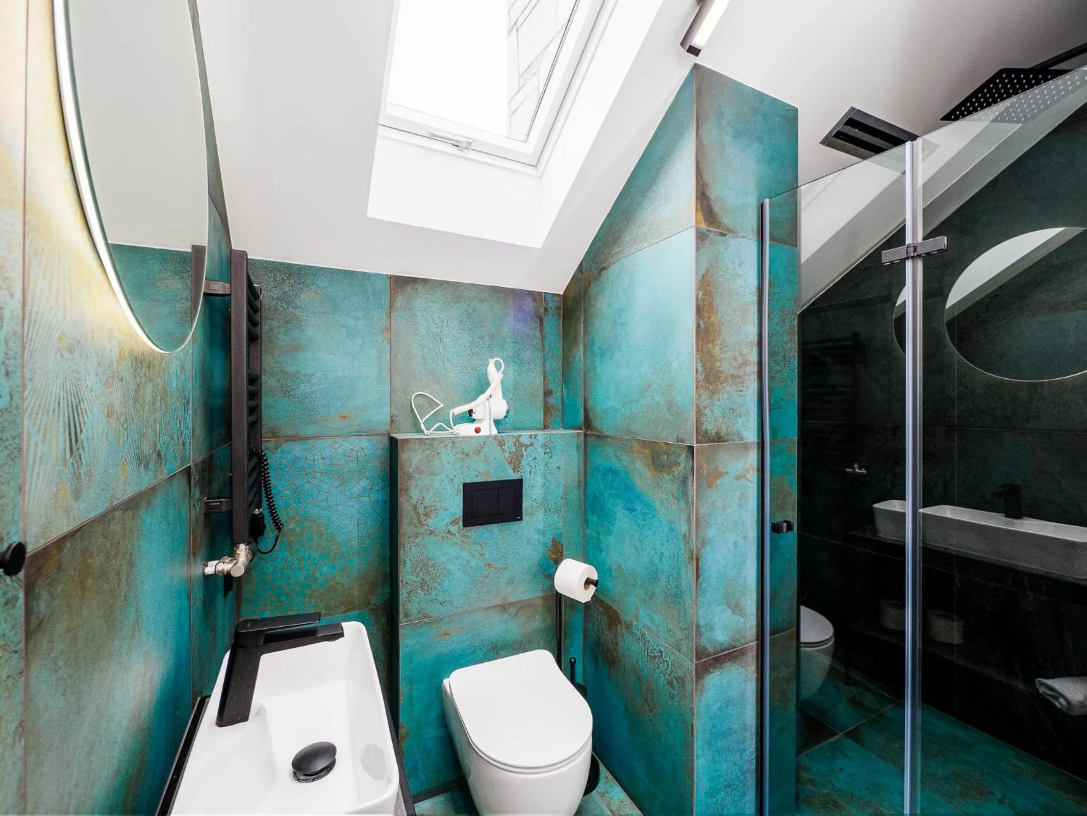 Bathroom in Willa Sienkiewiczówka