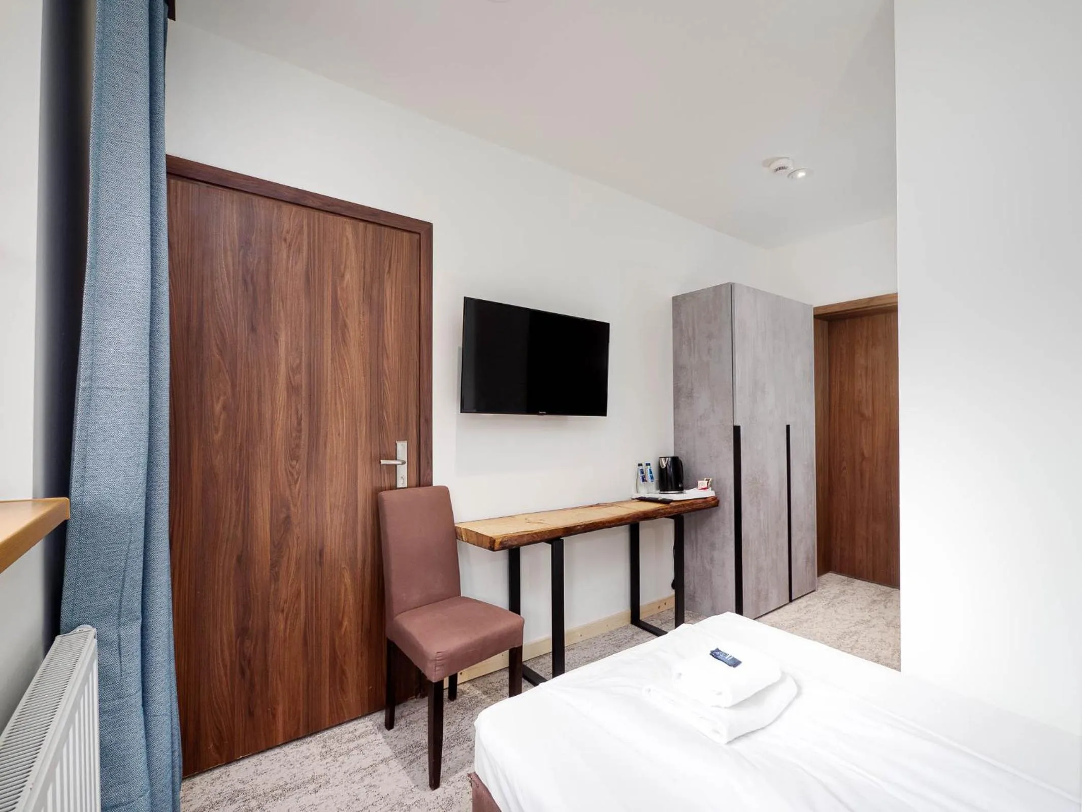 View (from property/room), Bed in Willa Sienkiewiczówka