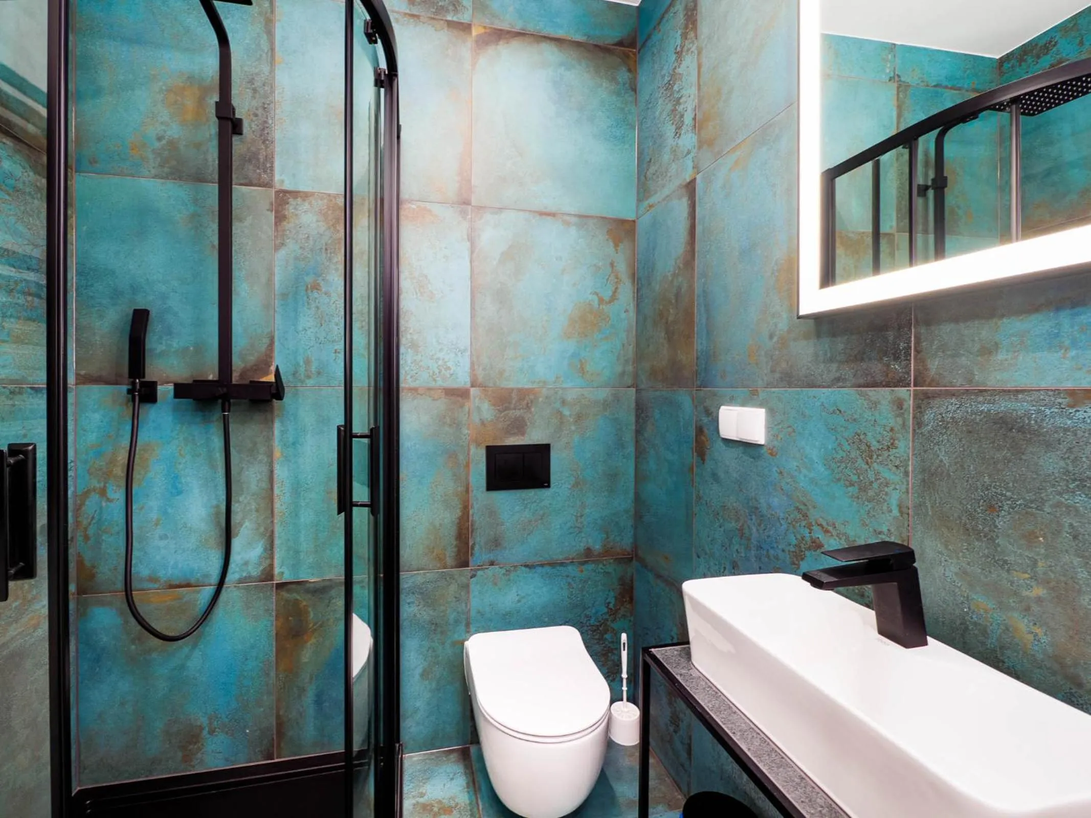 Bathroom in Willa Sienkiewiczówka