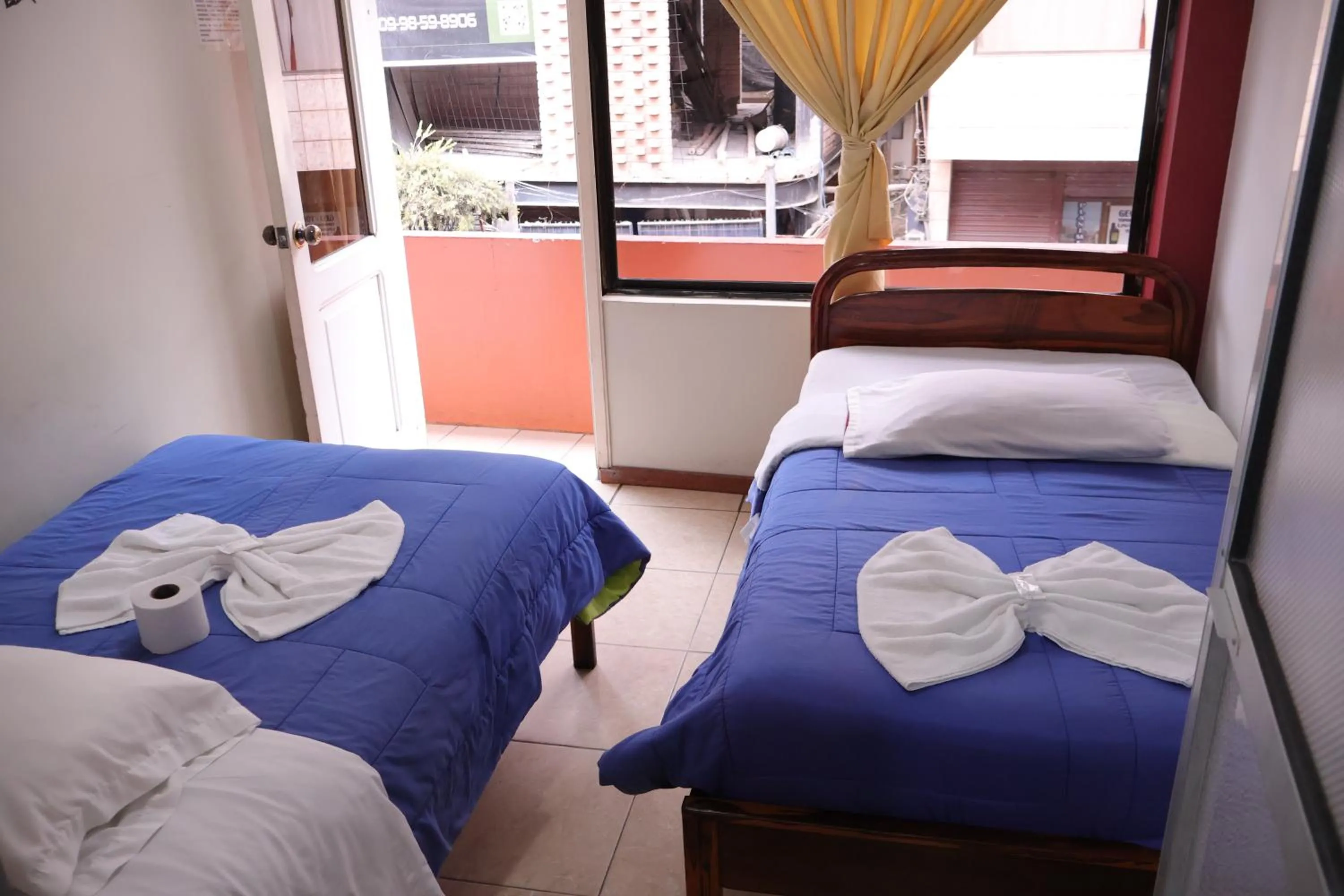 Bed in Andes Hostal