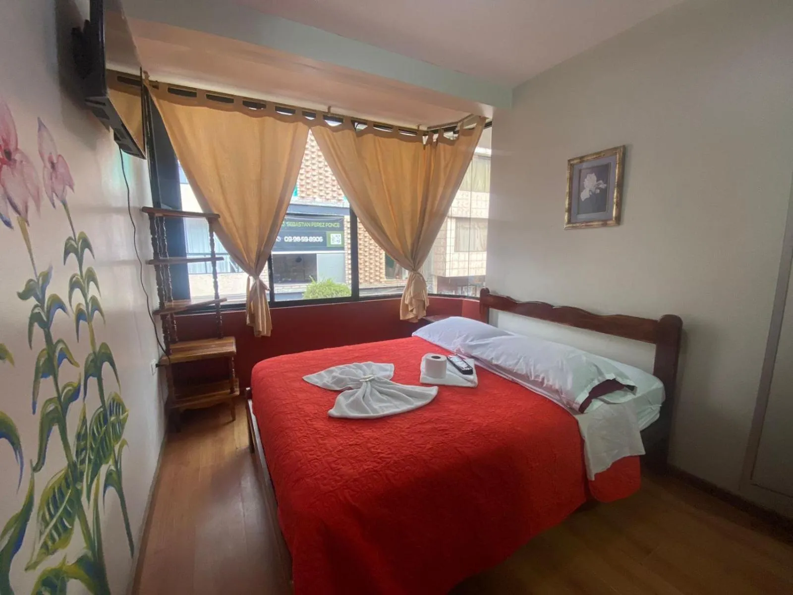 Bed in Andes Hostal