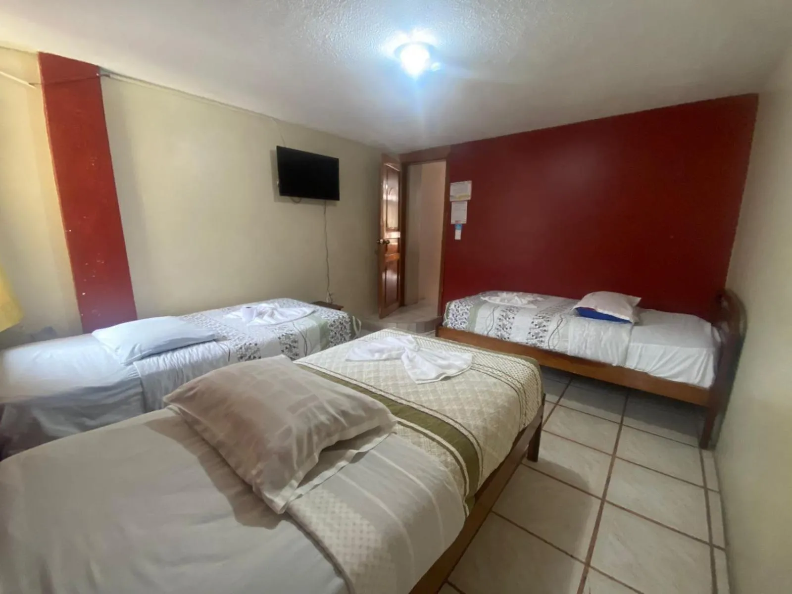 Bed in Andes Hostal