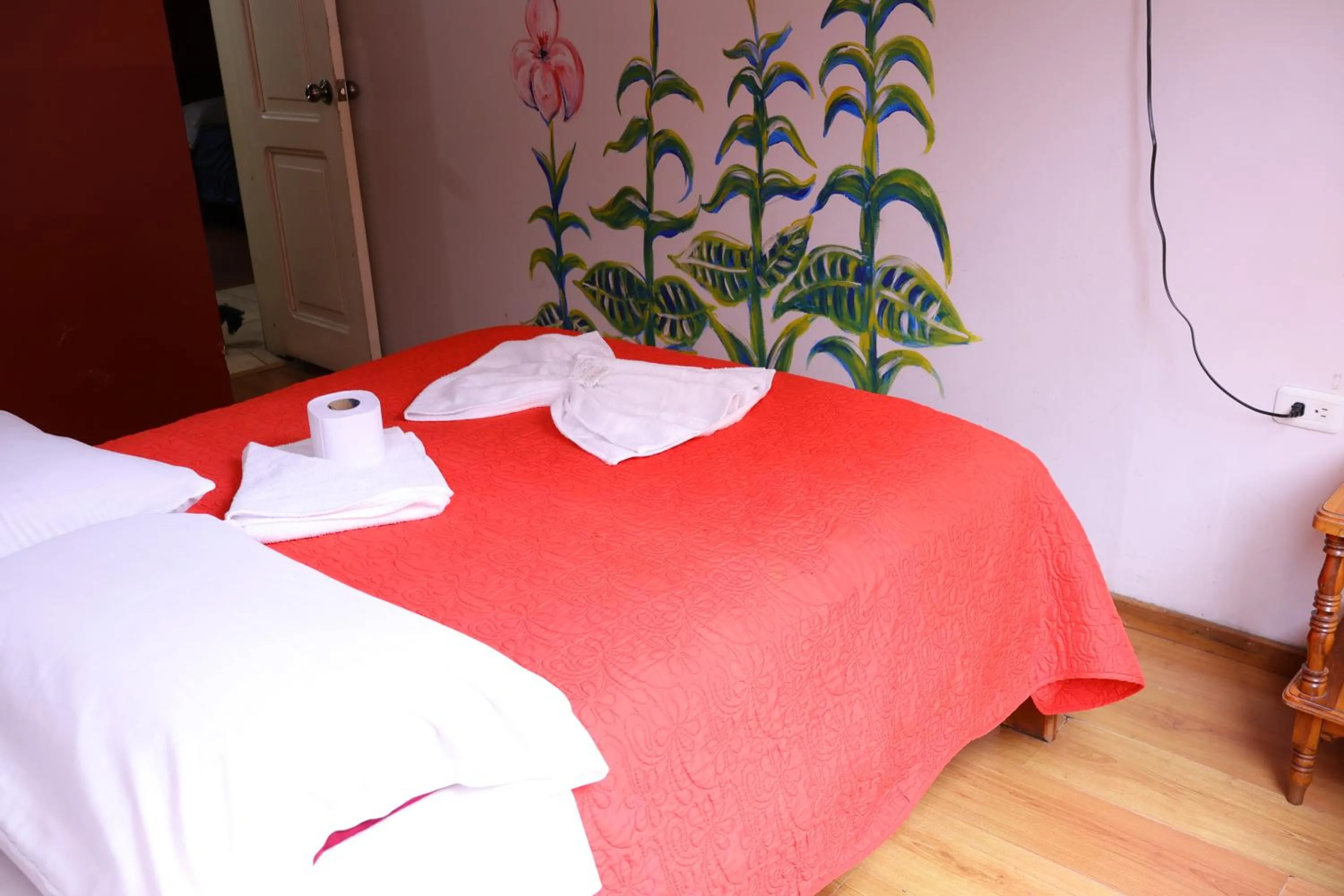 Bed in Andes Hostal