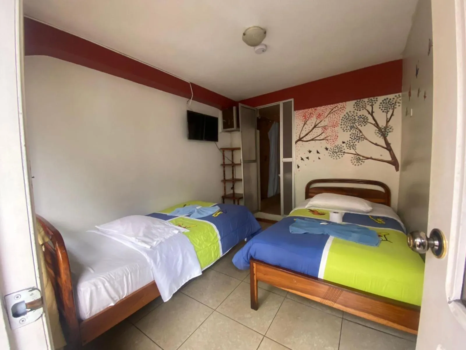 Bed in Andes Hostal