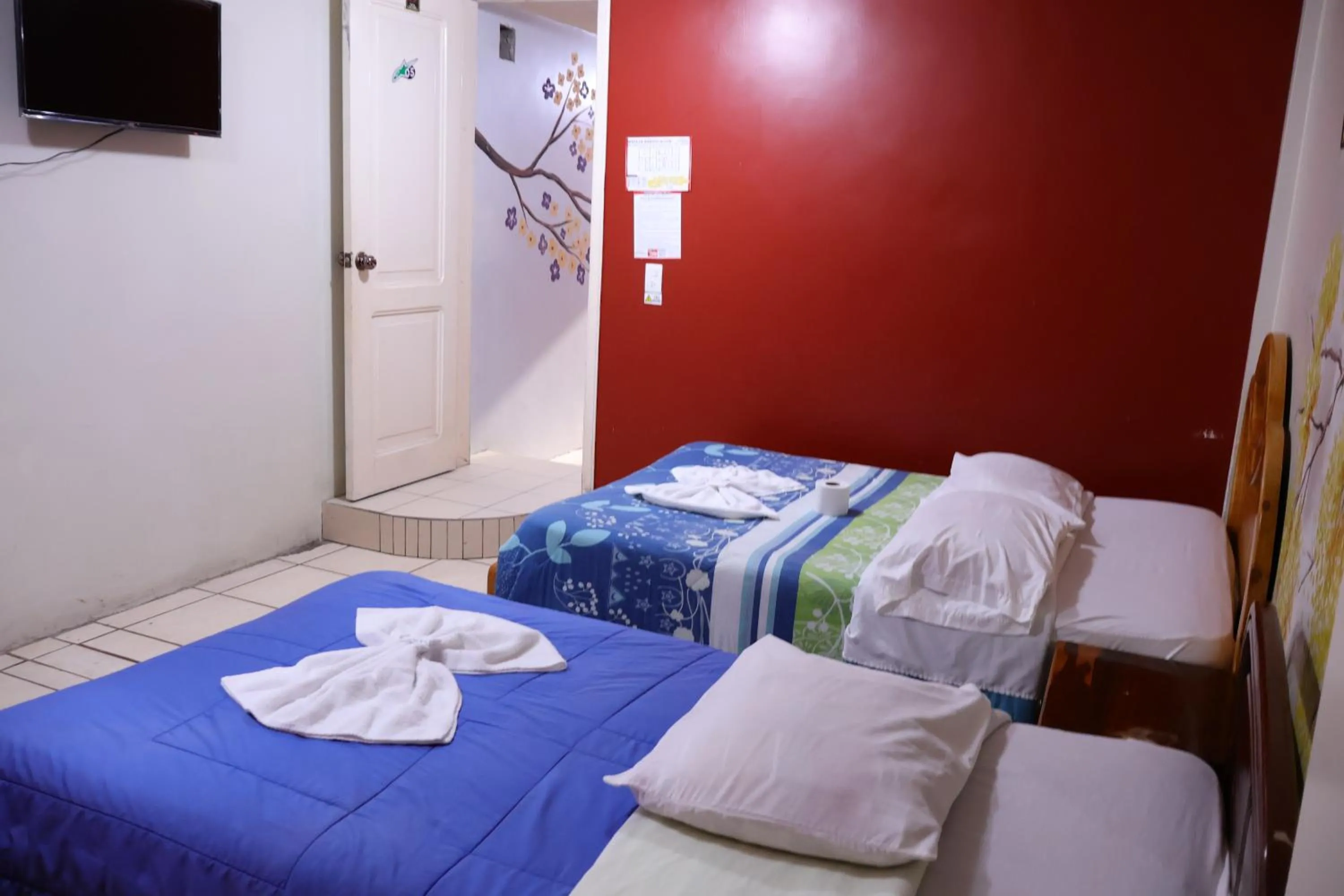 Bed in Andes Hostal