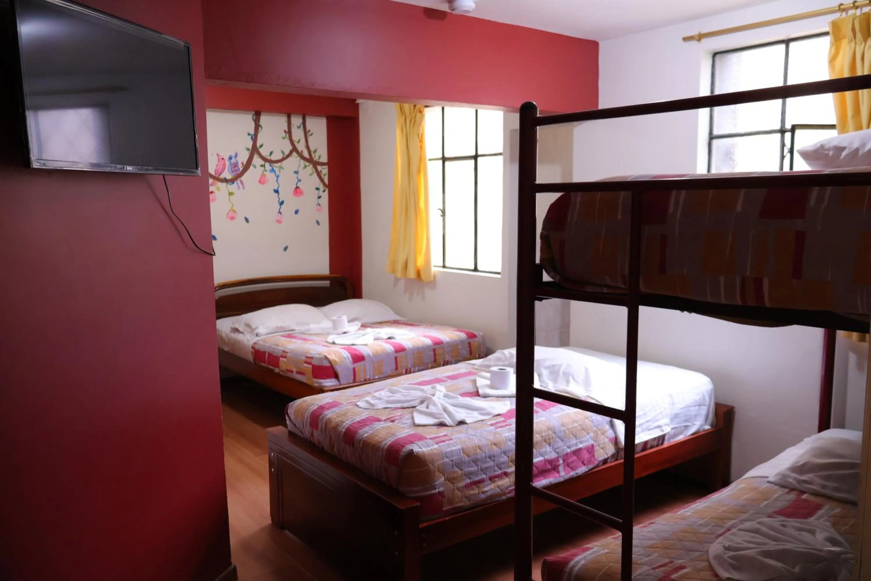 Bed in Andes Hostal