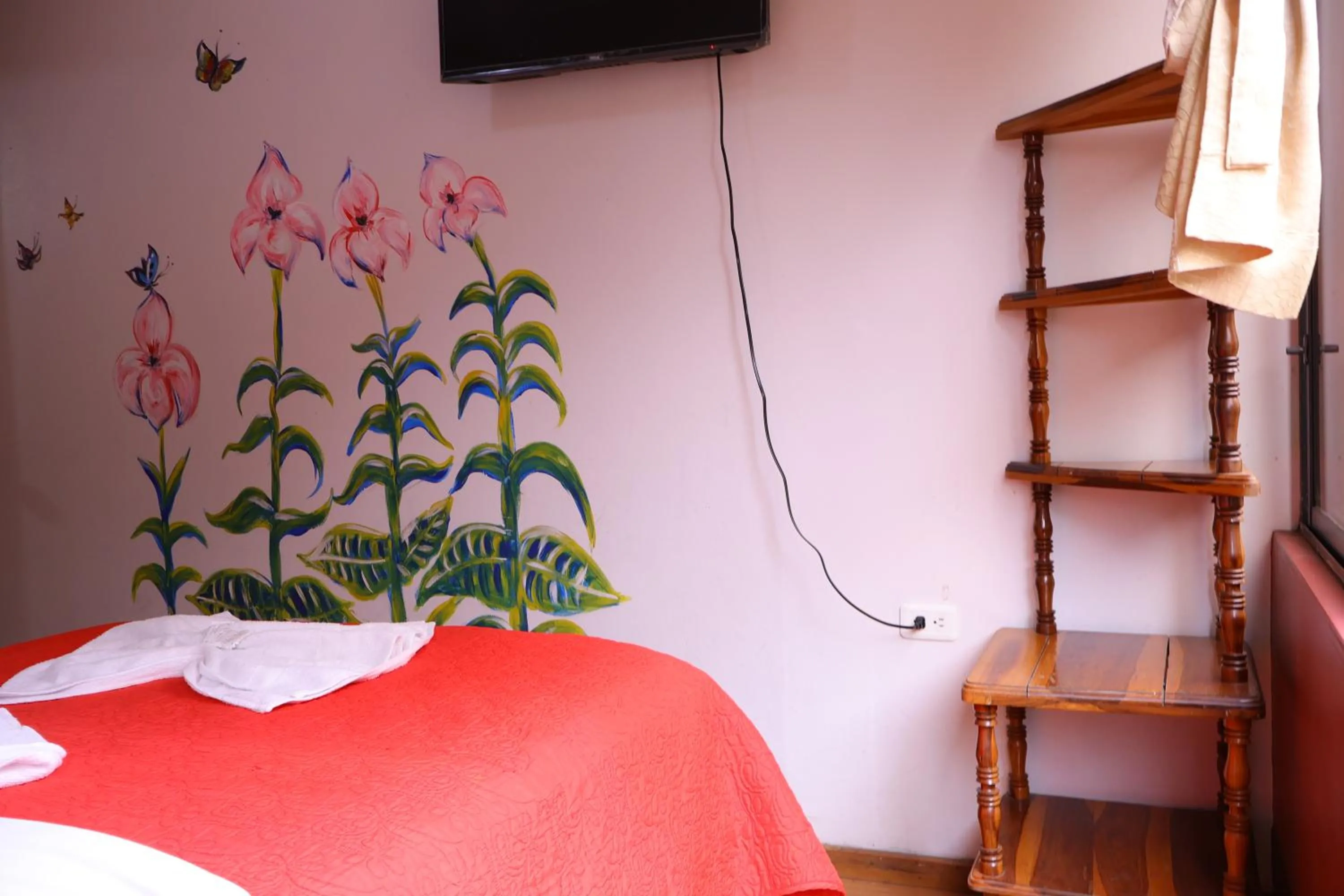 Bed in Andes Hostal