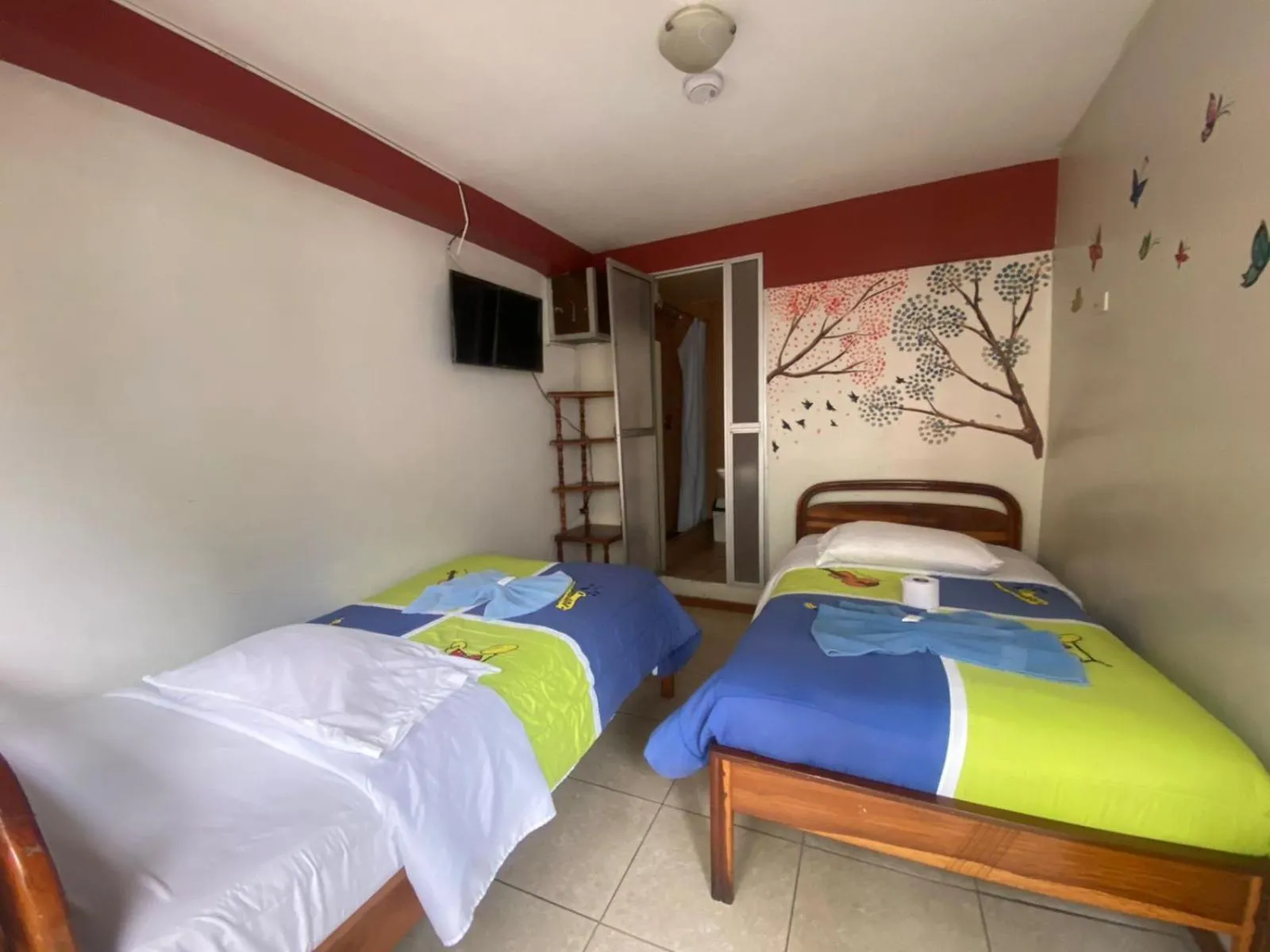 Bed in Andes Hostal