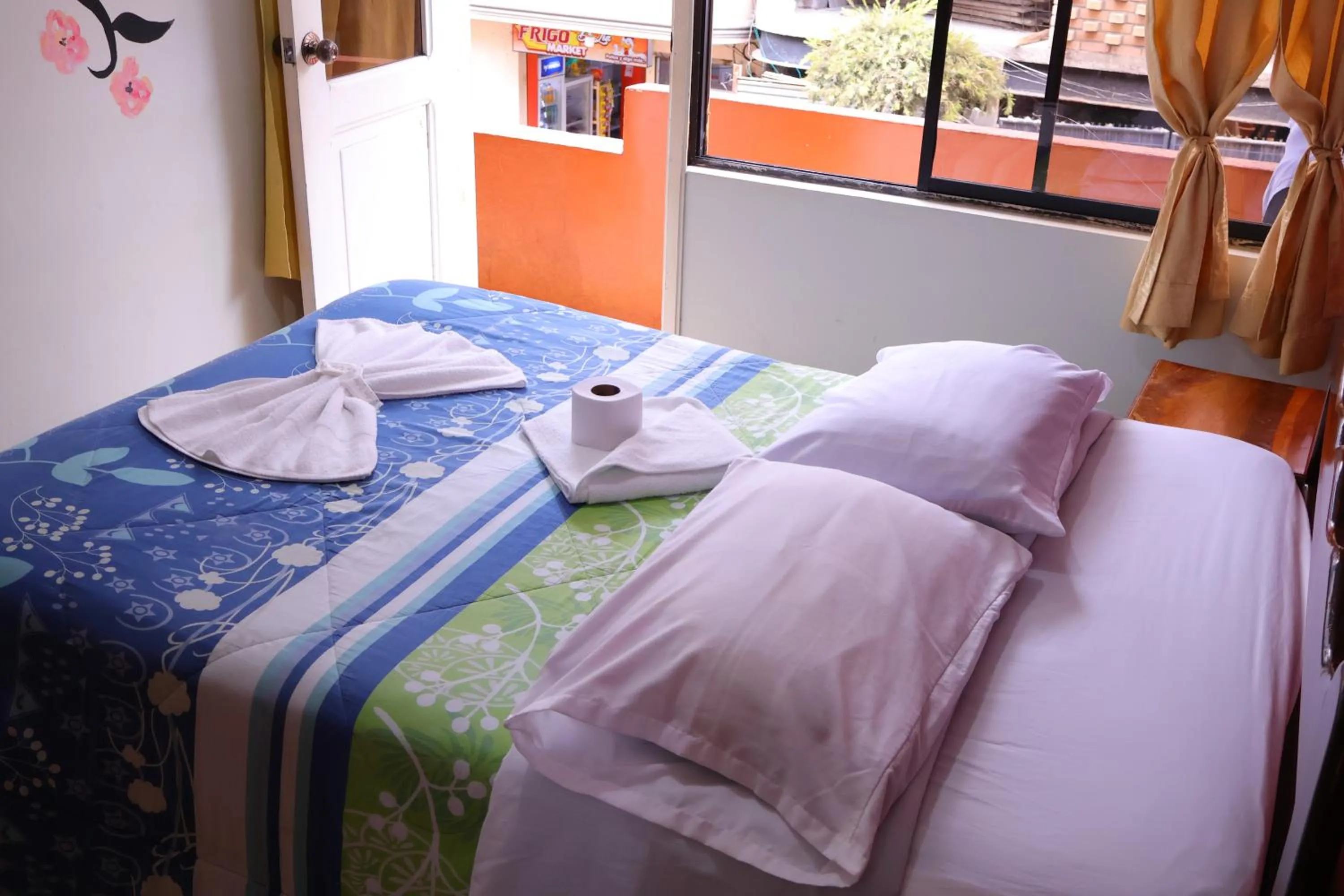 Bed in Andes Hostal