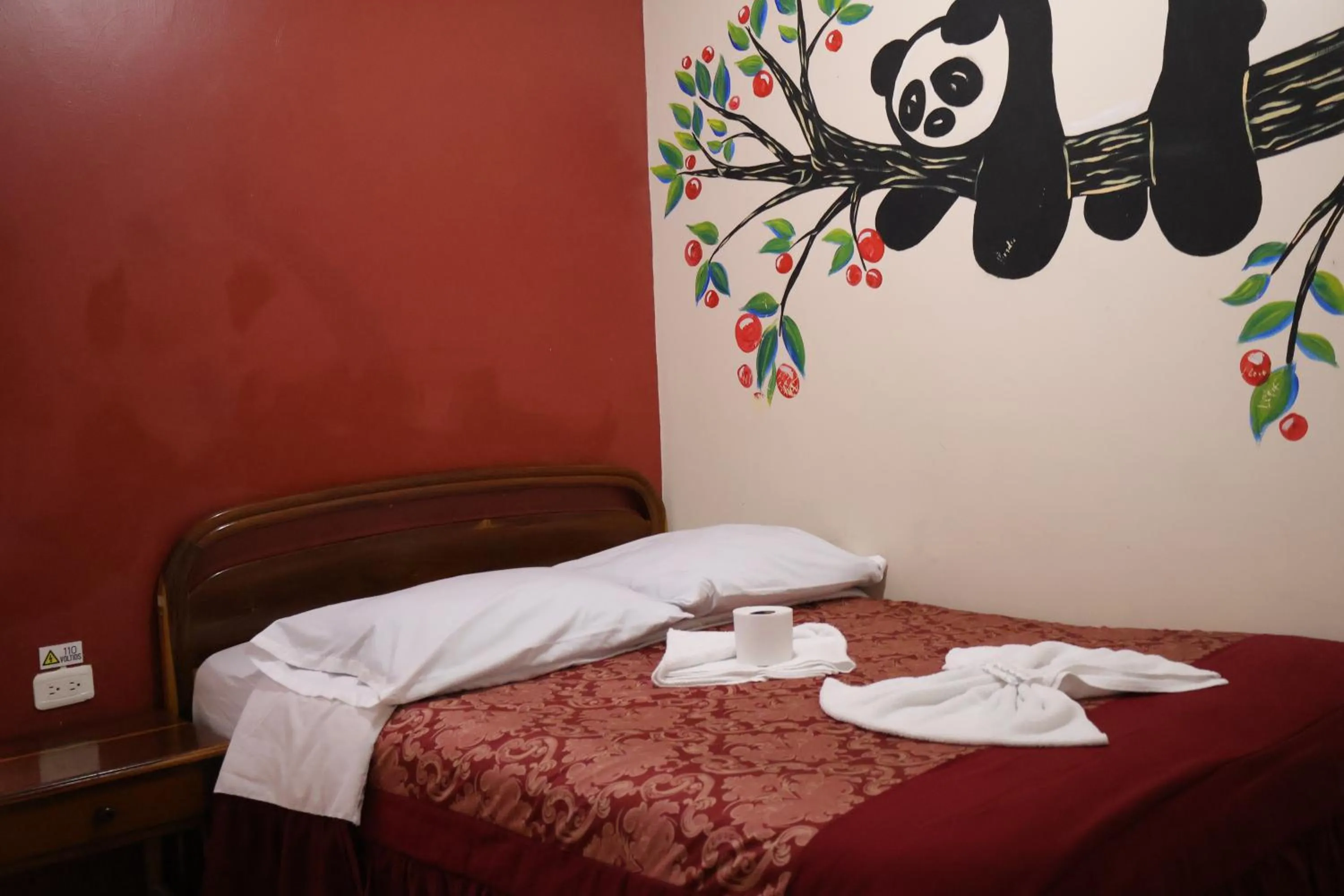 Bed in Andes Hostal