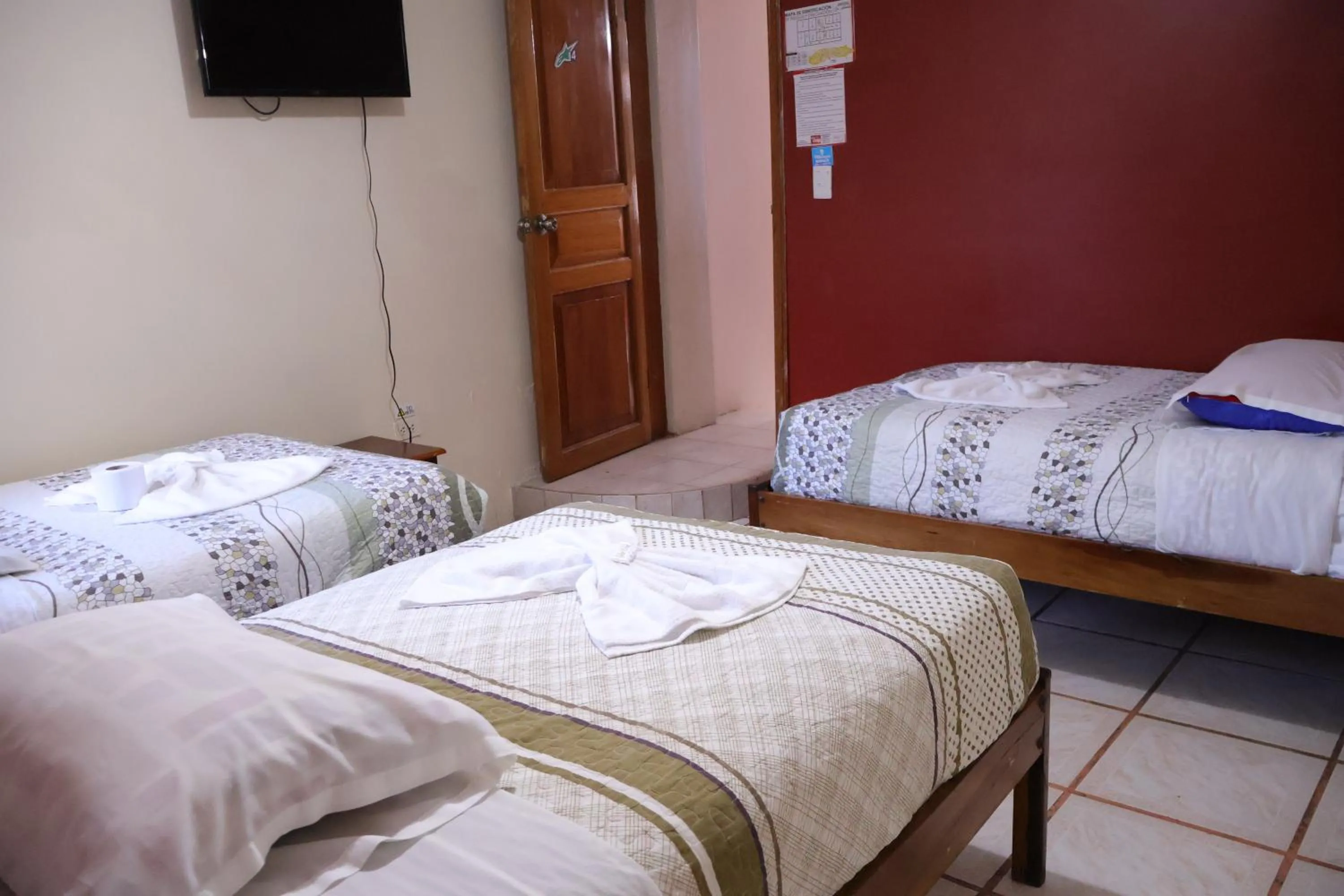 Bed in Andes Hostal