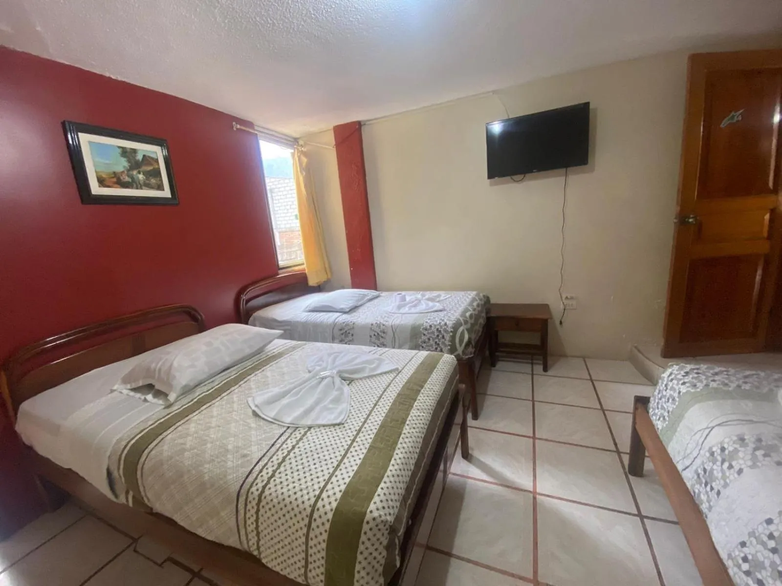 Bed in Andes Hostal