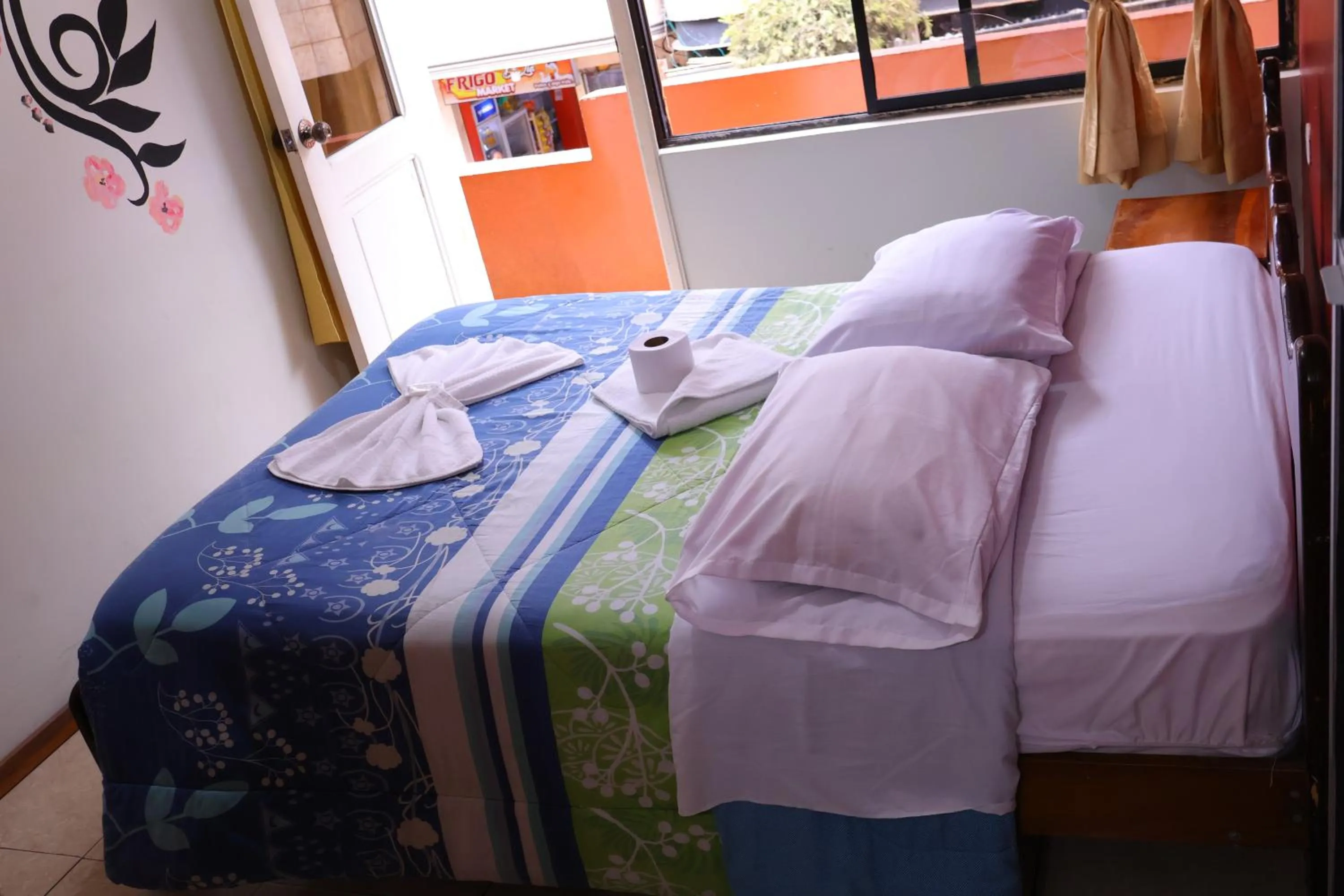 Bed in Andes Hostal