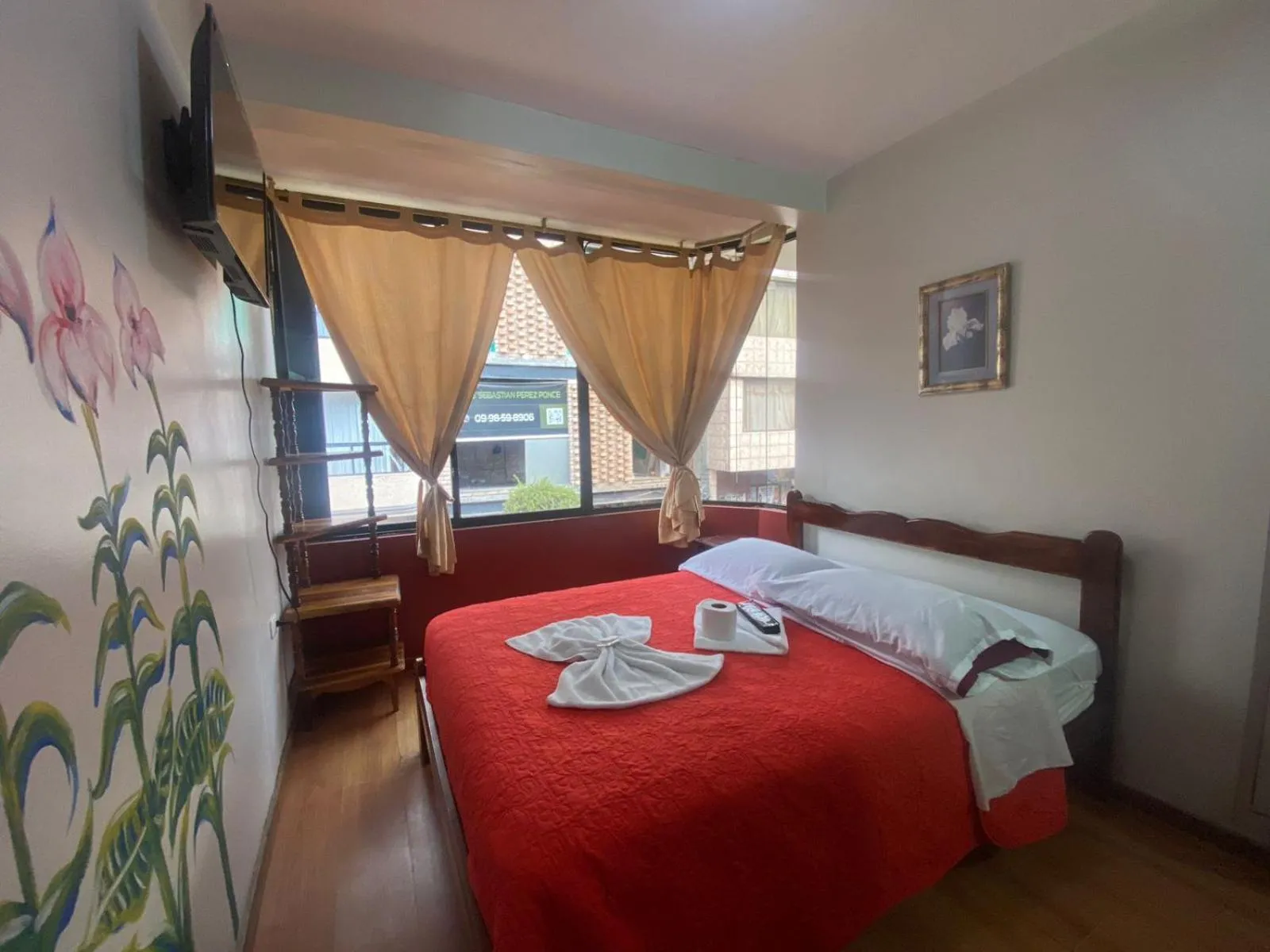 Bed in Andes Hostal