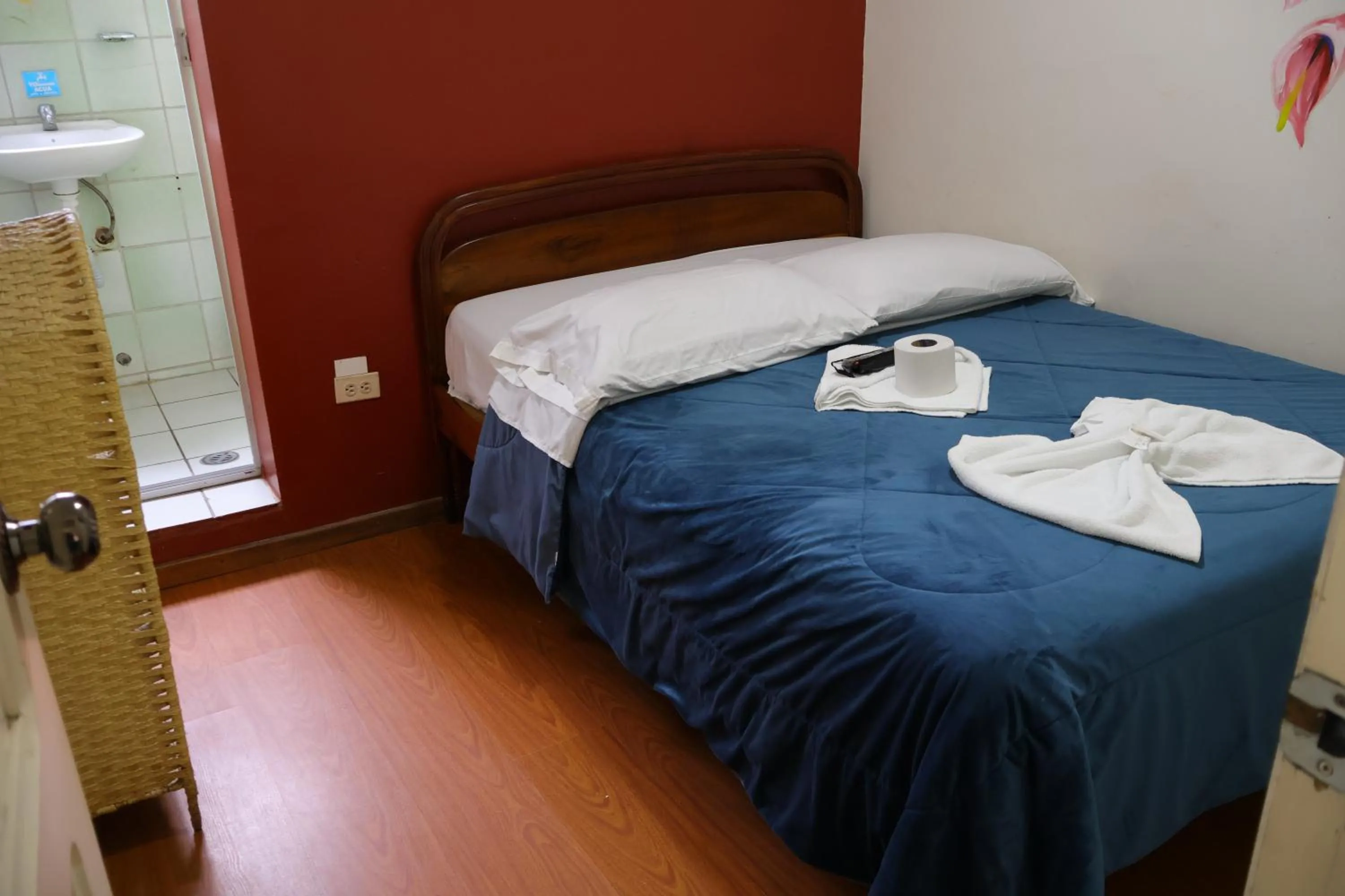 Bed in Andes Hostal