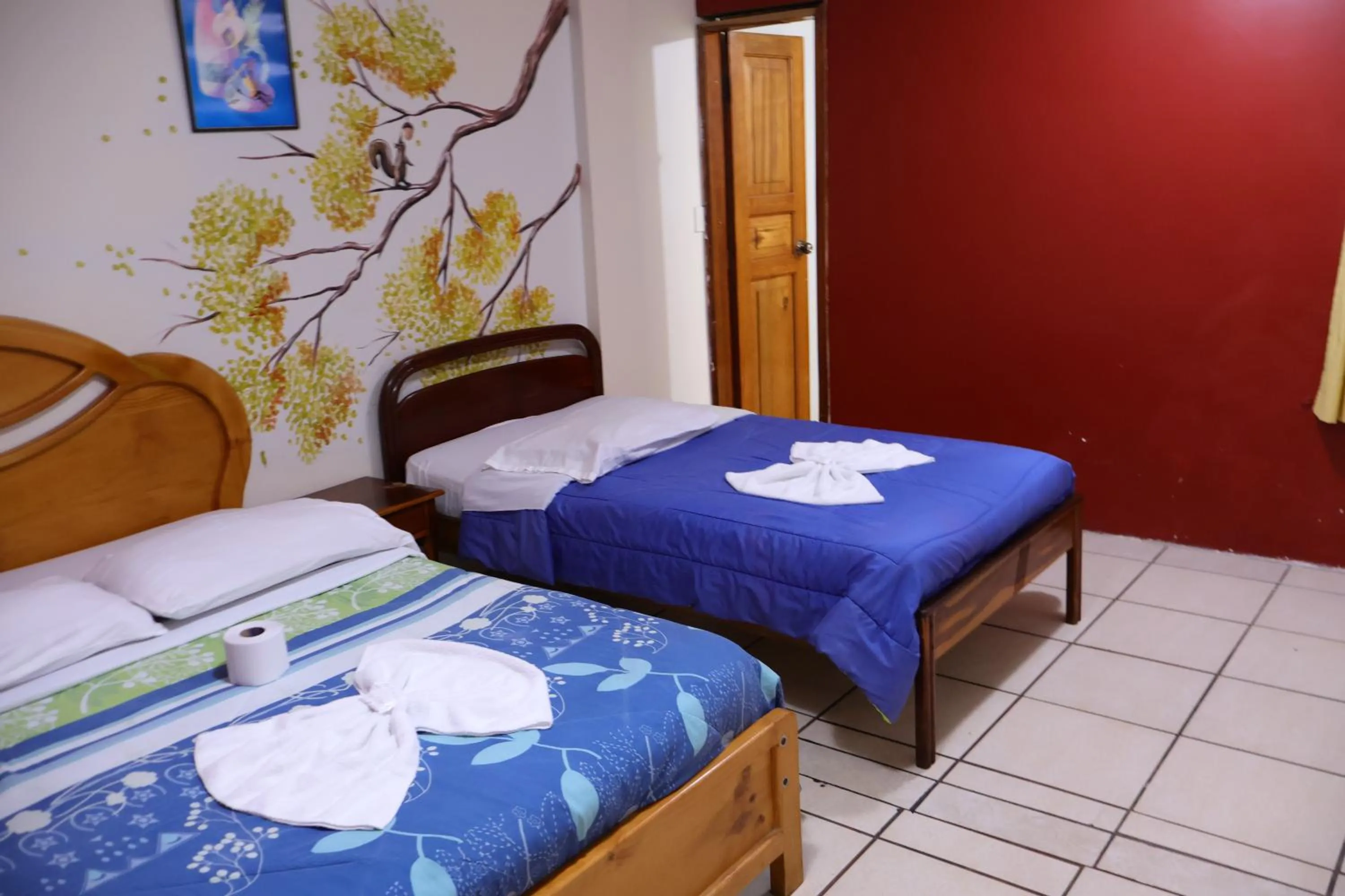 Bed in Andes Hostal