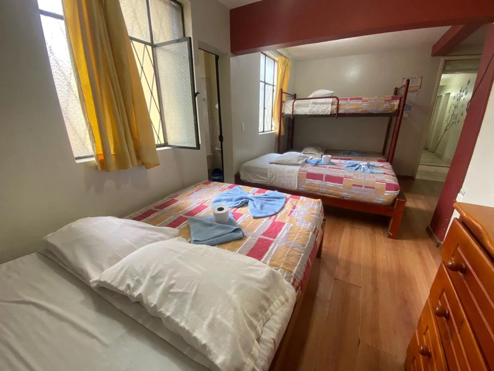 Bed in Andes Hostal