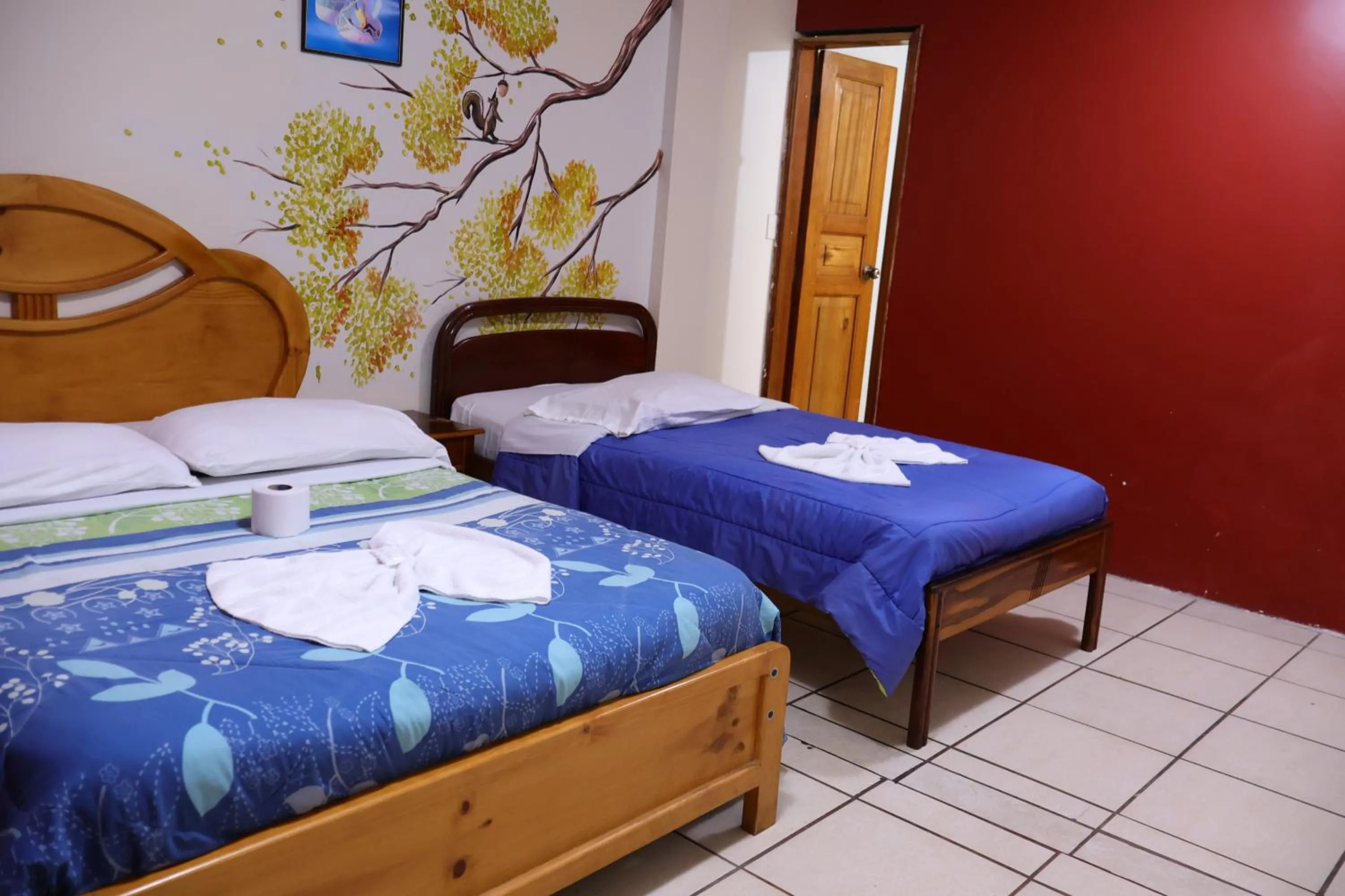 Bed in Andes Hostal