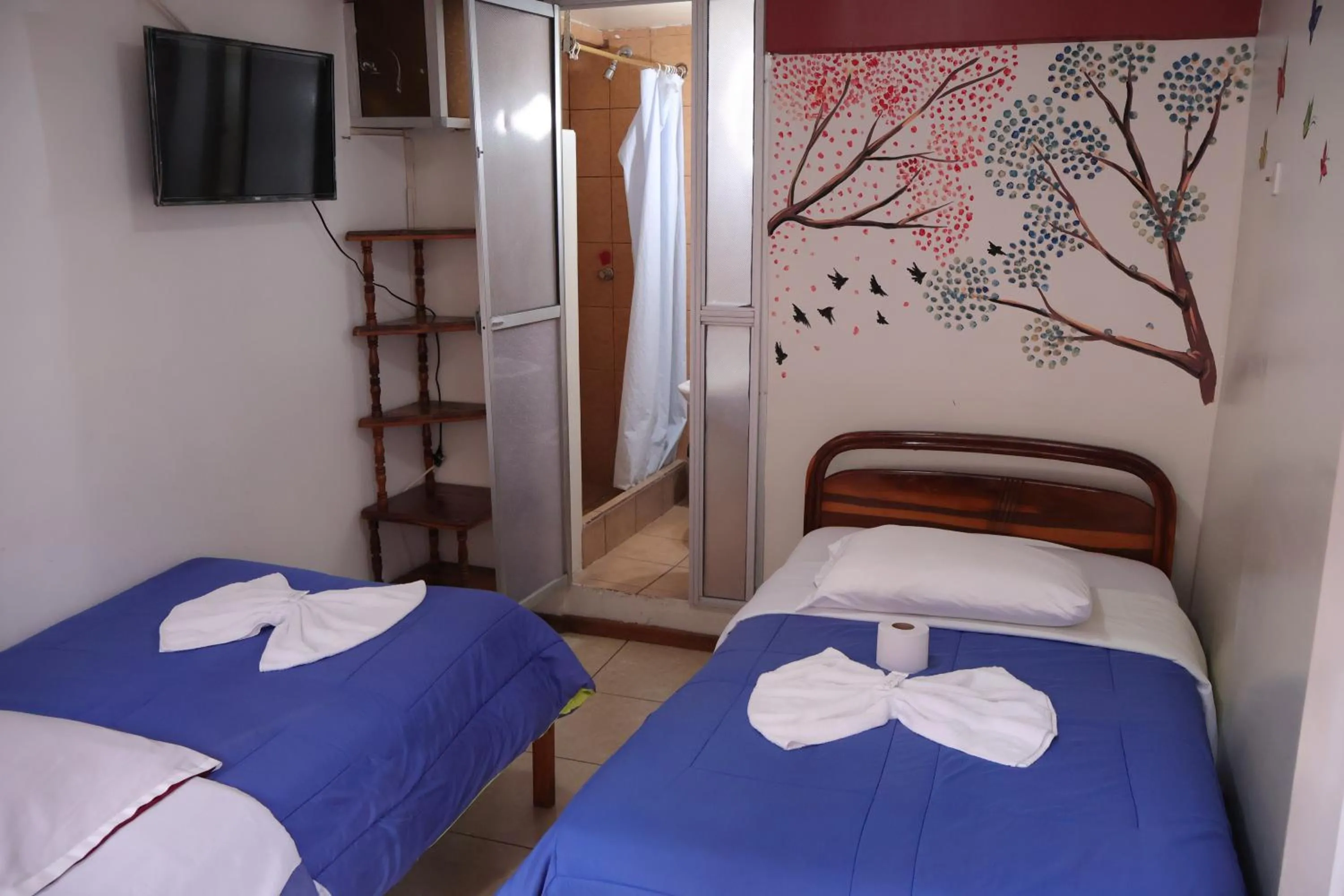 Bed in Andes Hostal